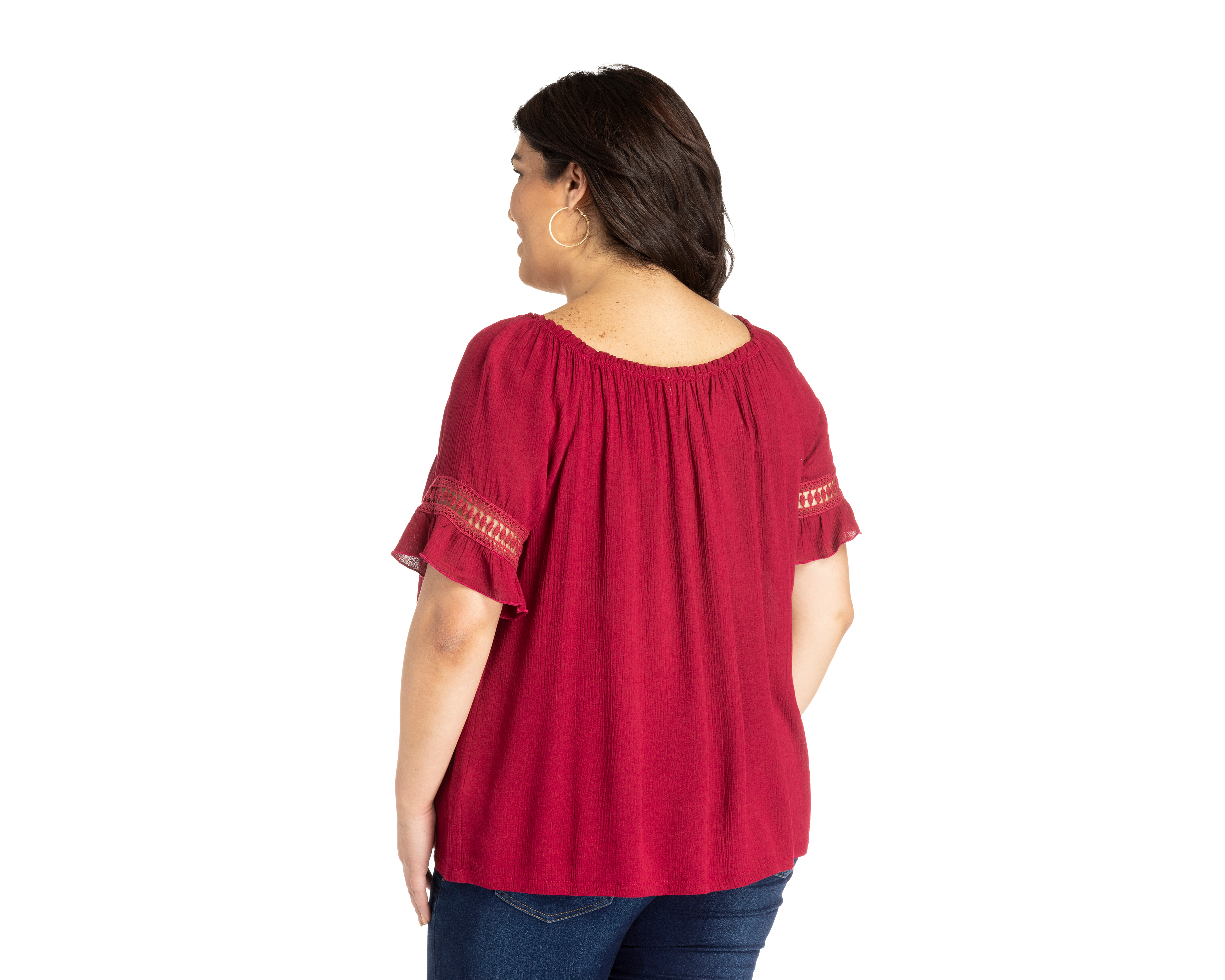 Foto 3 | Foto 3 | Blusa Lady Sun Manga Corta Tinta