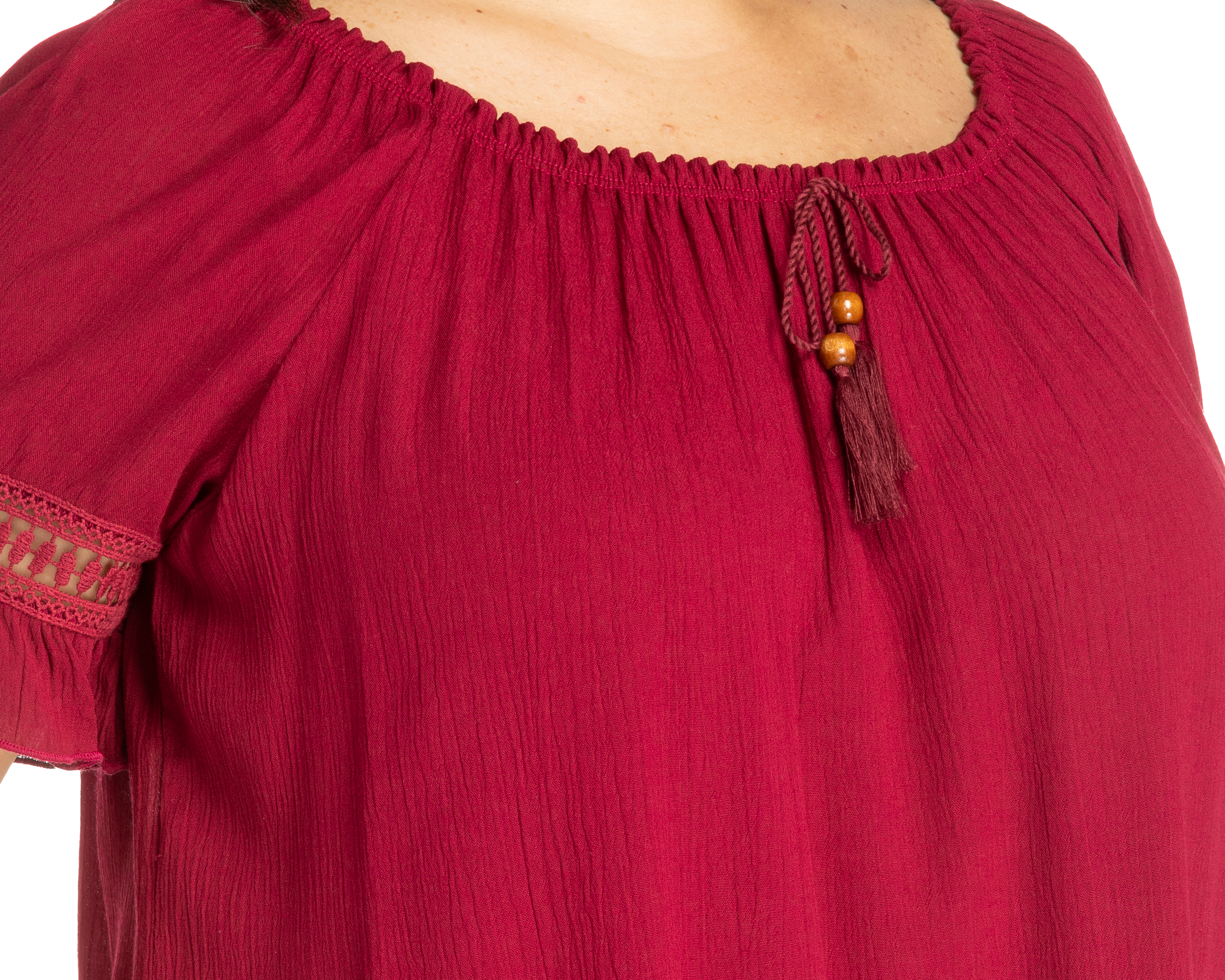 Foto 4 | Foto 4 | Blusa Lady Sun Manga Corta Tinta