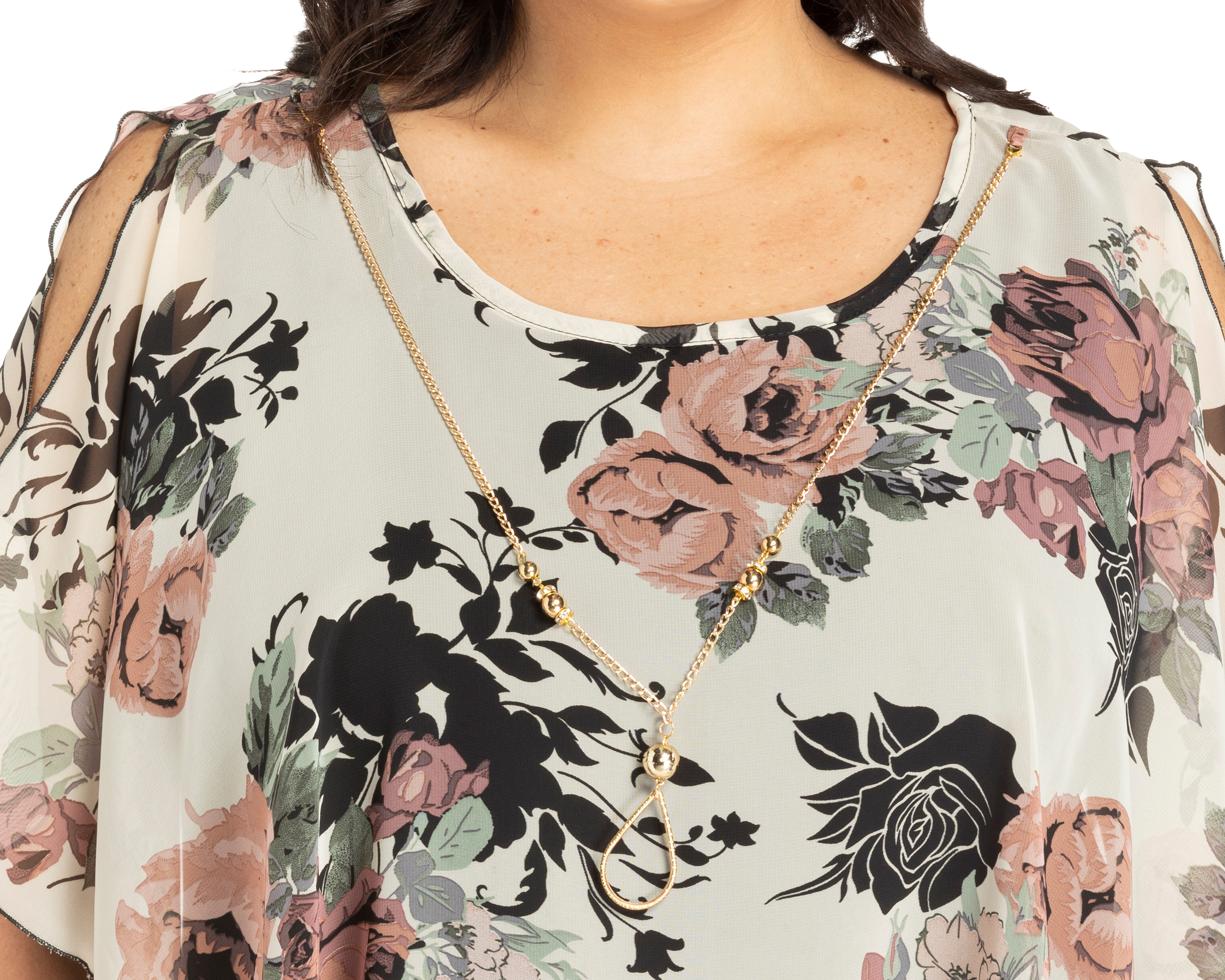 Foto 5 pulgar | Foto 4 | Blusa Lady Sun Manga Corta Estampado Floral