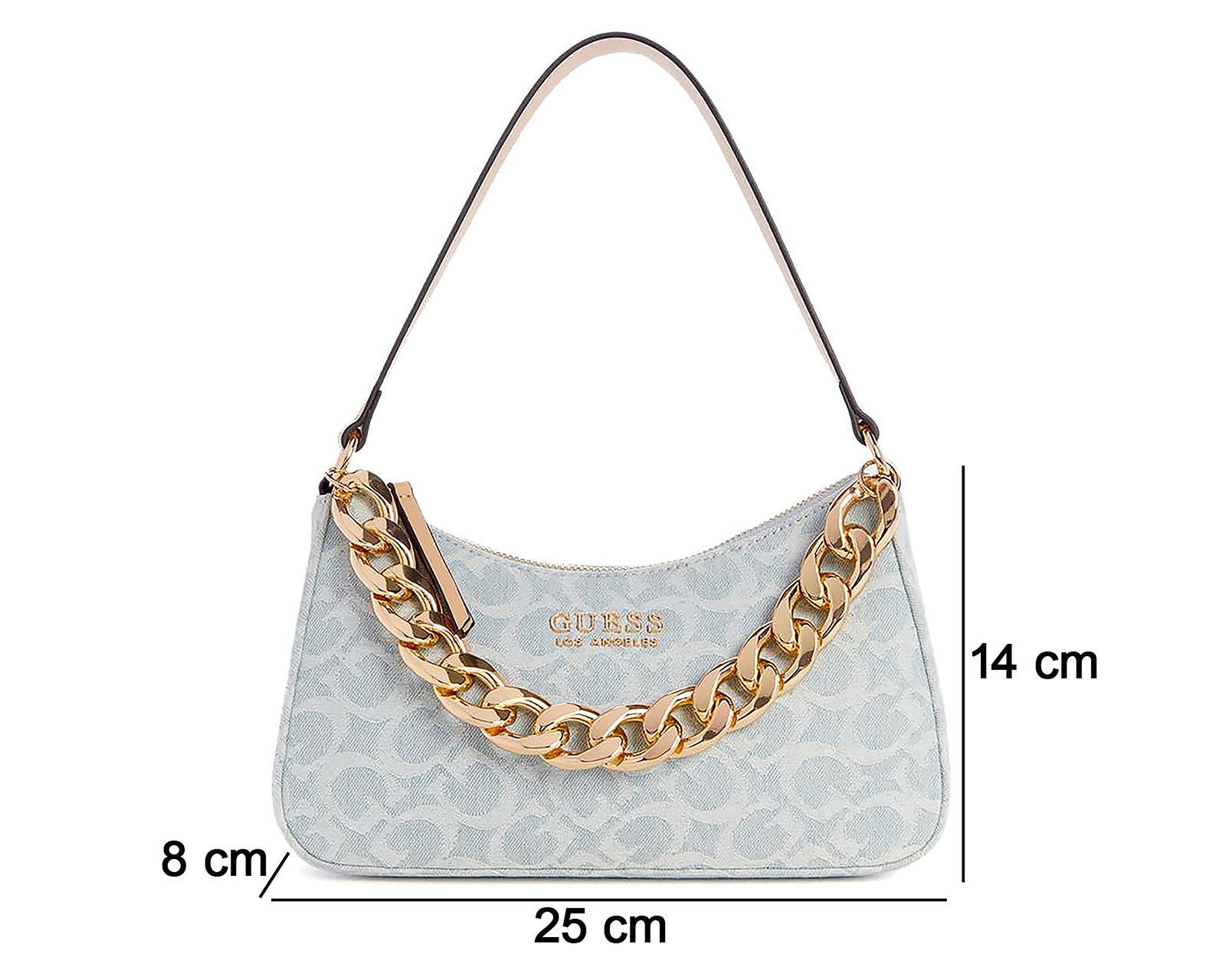 Foto 5 pulgar | Foto 4 | Bolsa de Hombro Guess Rember Mini Top Zip