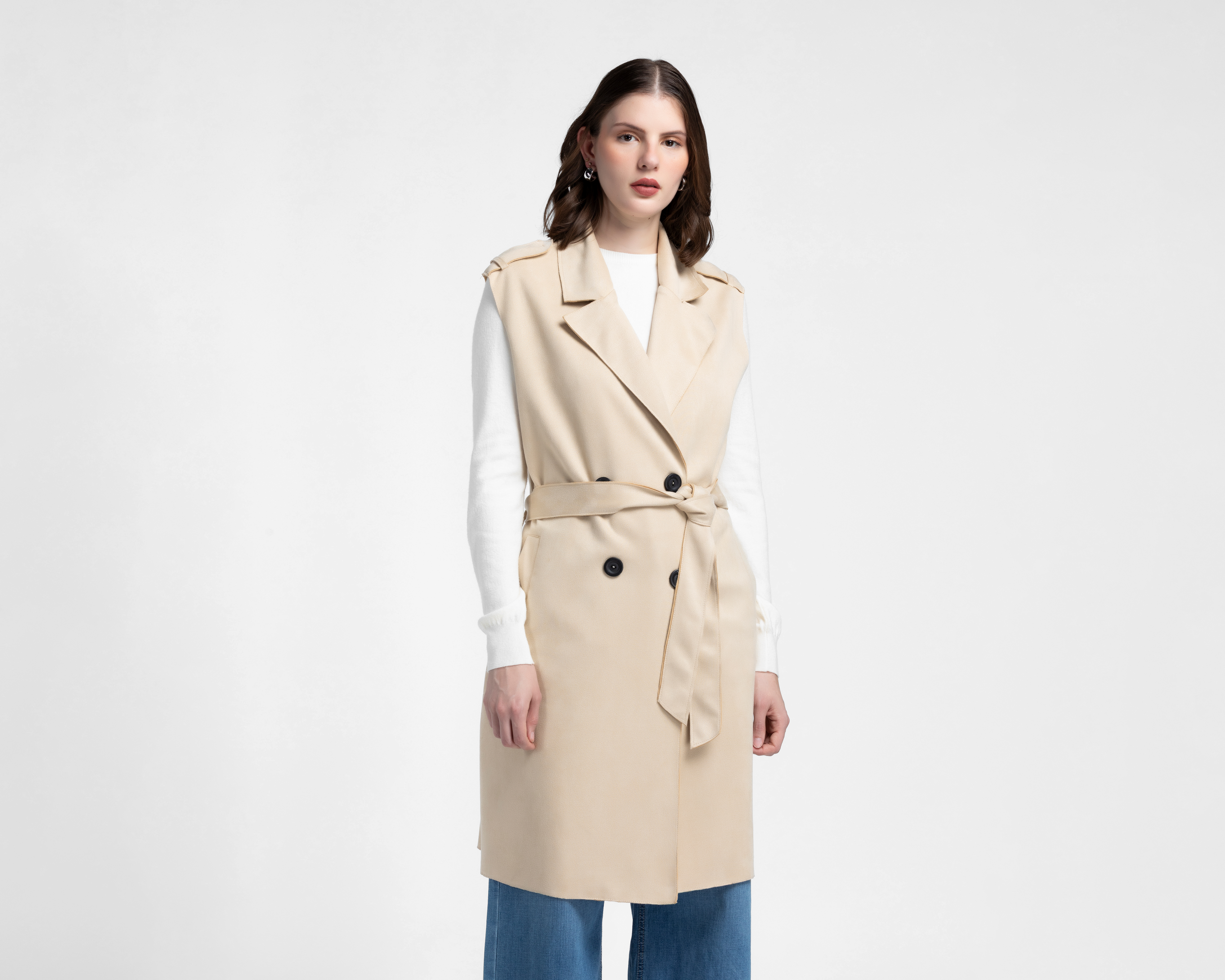 Chaleco Largo Sahara para Mujer