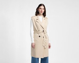 Chaleco Largo Sahara para Mujer