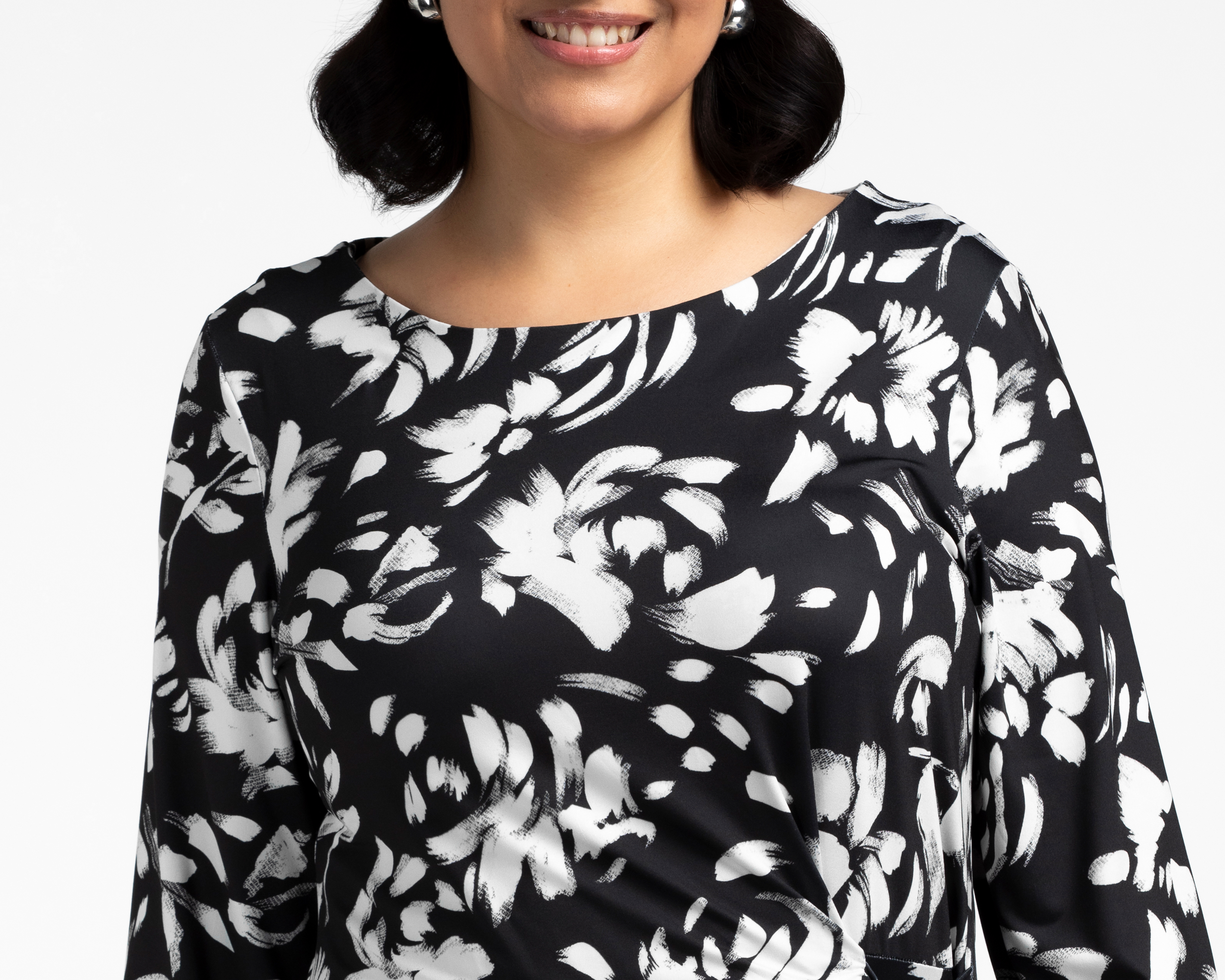 Foto 5 pulgar | Foto 4 | Vestido Casual Sahara Manga Larga Estampado Midi para Mujer