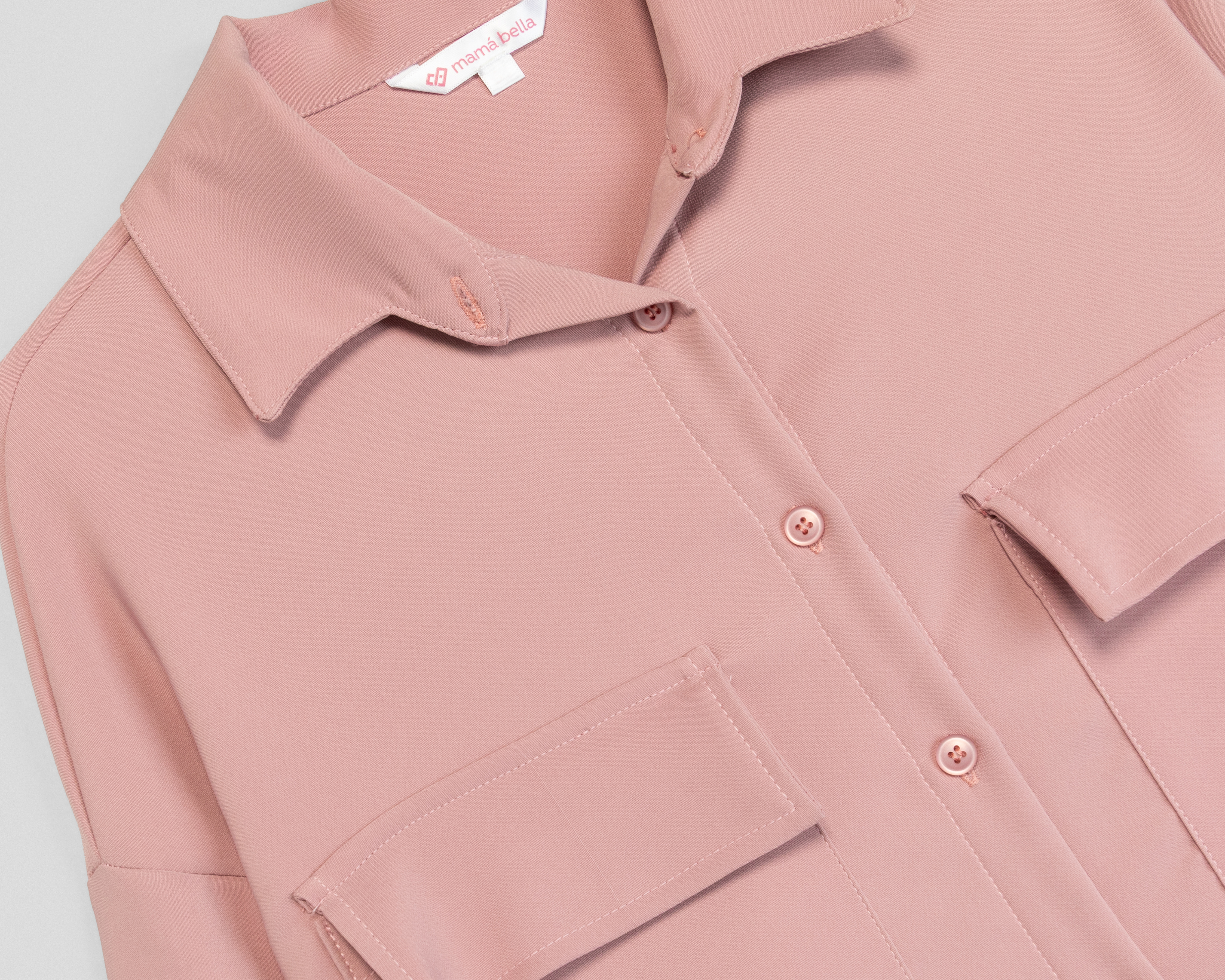 Foto 3 | Foto 3 | Blusa de Maternidad Rosa Mamá Bella