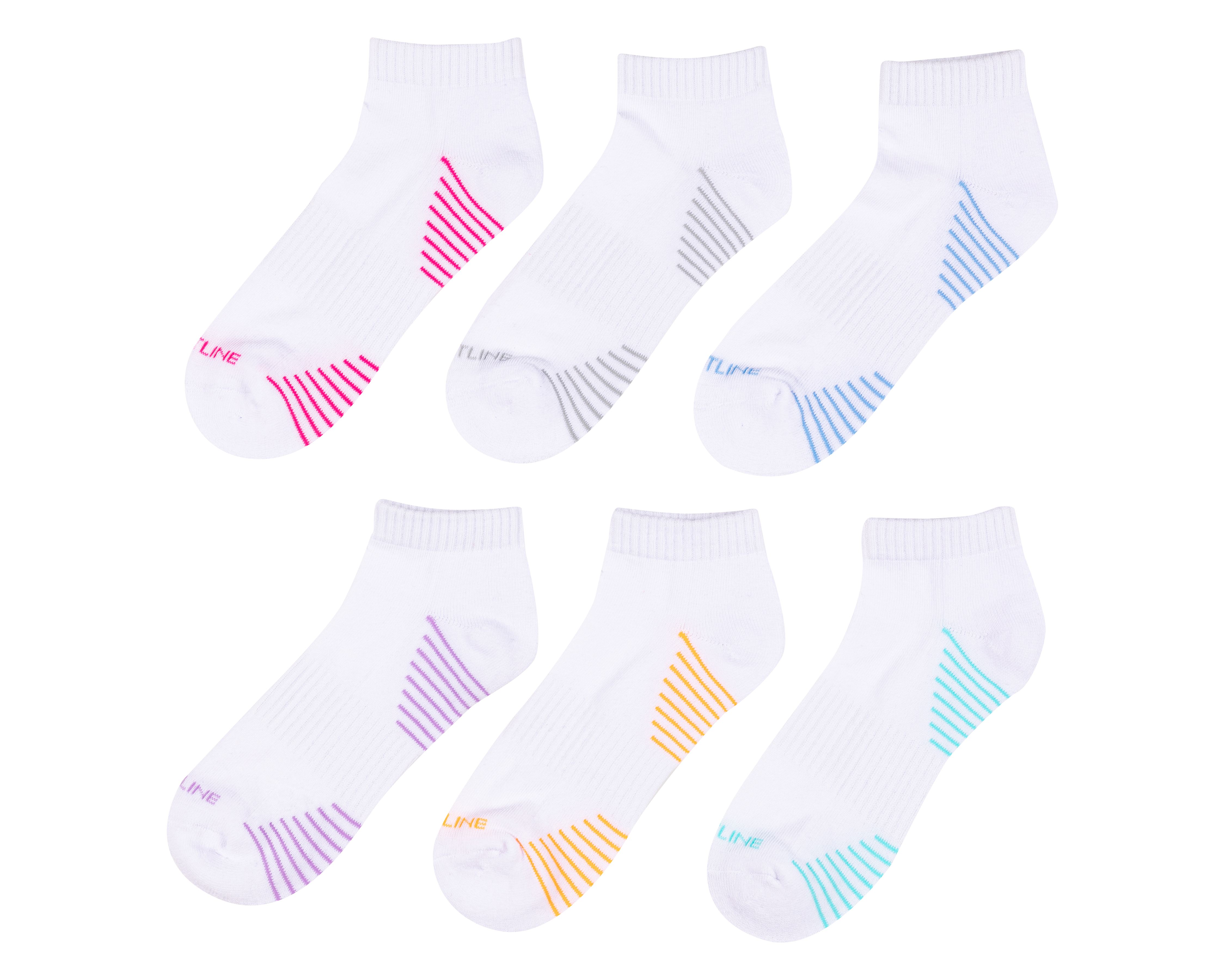 Calcetas Deportivas Sportline para Mujer 6 Pares