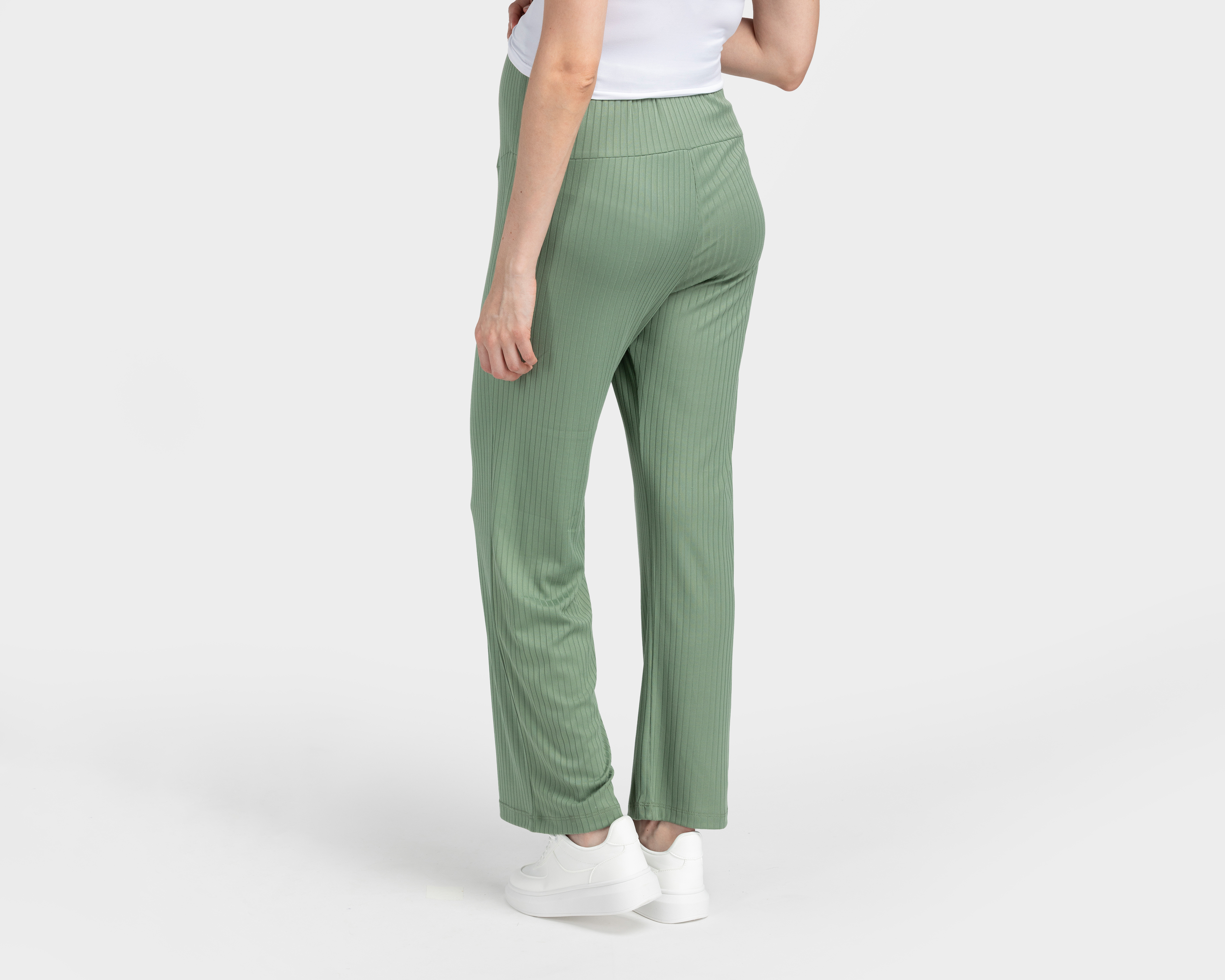 Foto 4 pulgar | Foto 3 | Pantalón de Maternidad con Elástico Mamá Bella 2 Piezas