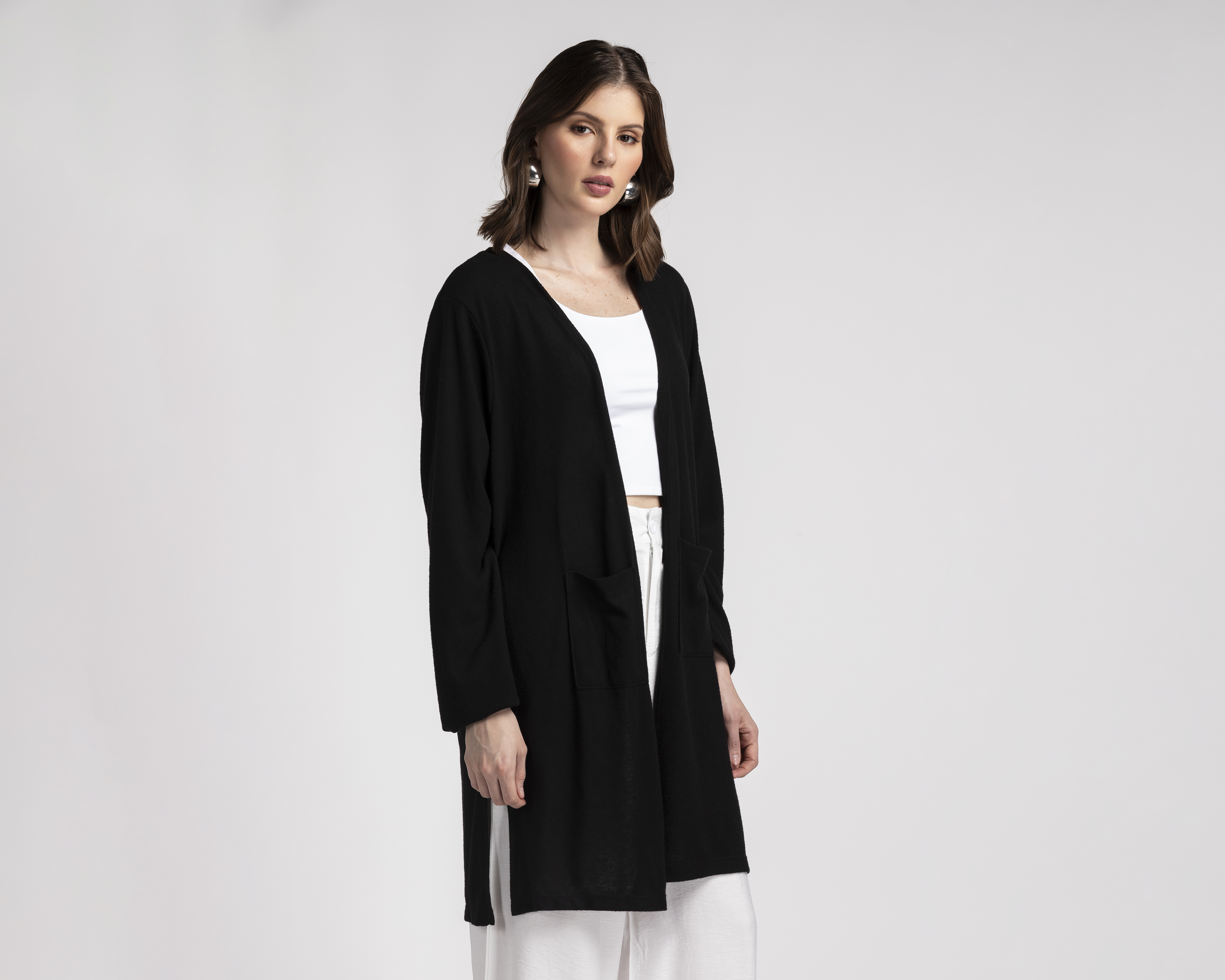 Cárdigan Negro Sahara para Mujer