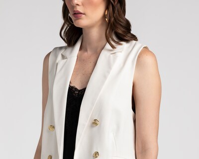 Foto 4 | Foto 4 | Chaleco Beige Sahara para Mujer