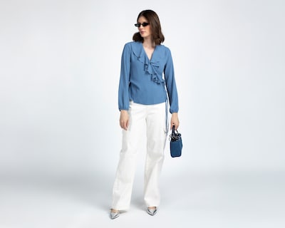 Foto 2 | Foto 2 | Blusa con Olanes Sahara para Mujer