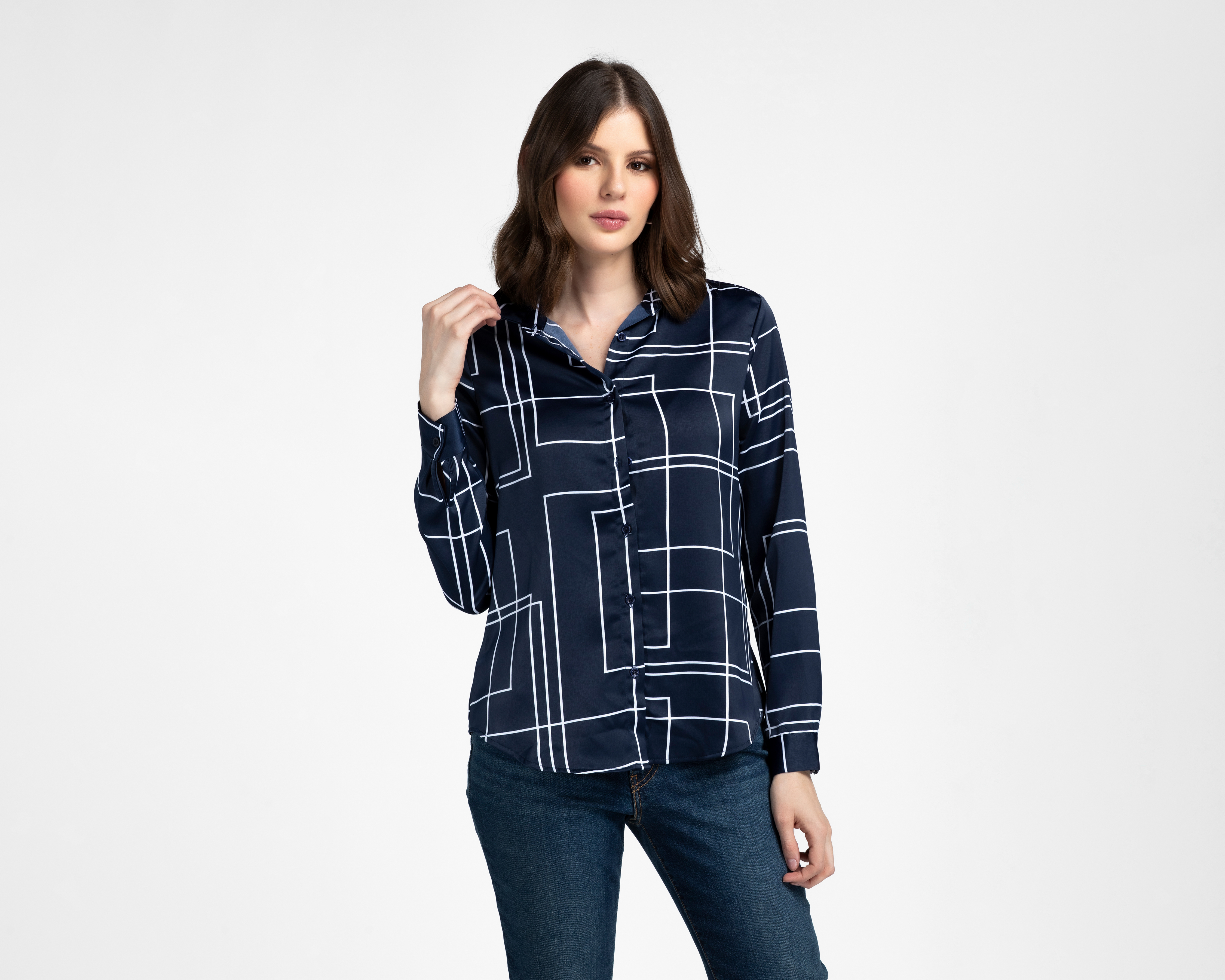 Blusa Manga Larga Sahara para Mujer