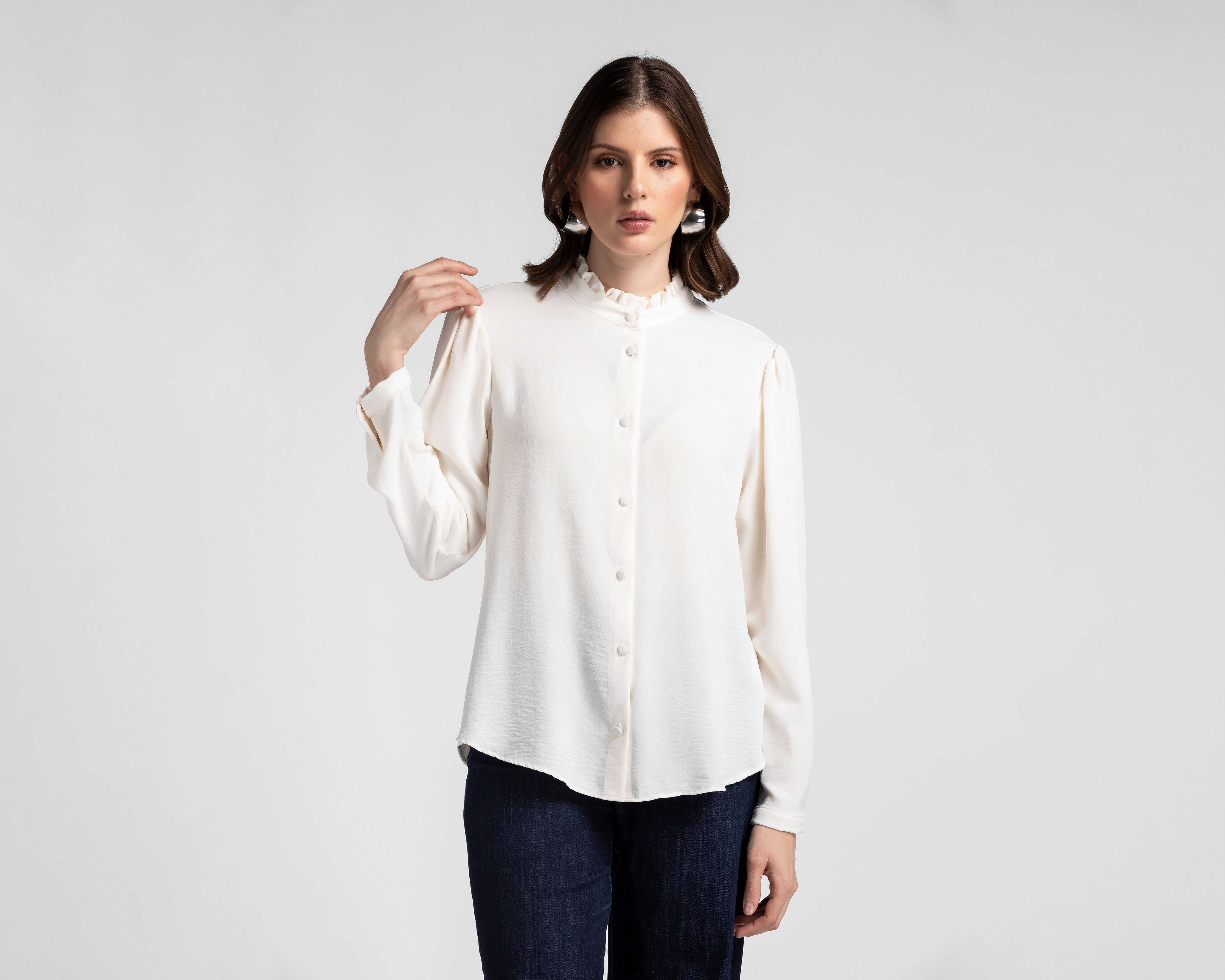 Blusa Manga Larga Sahara para Mujer