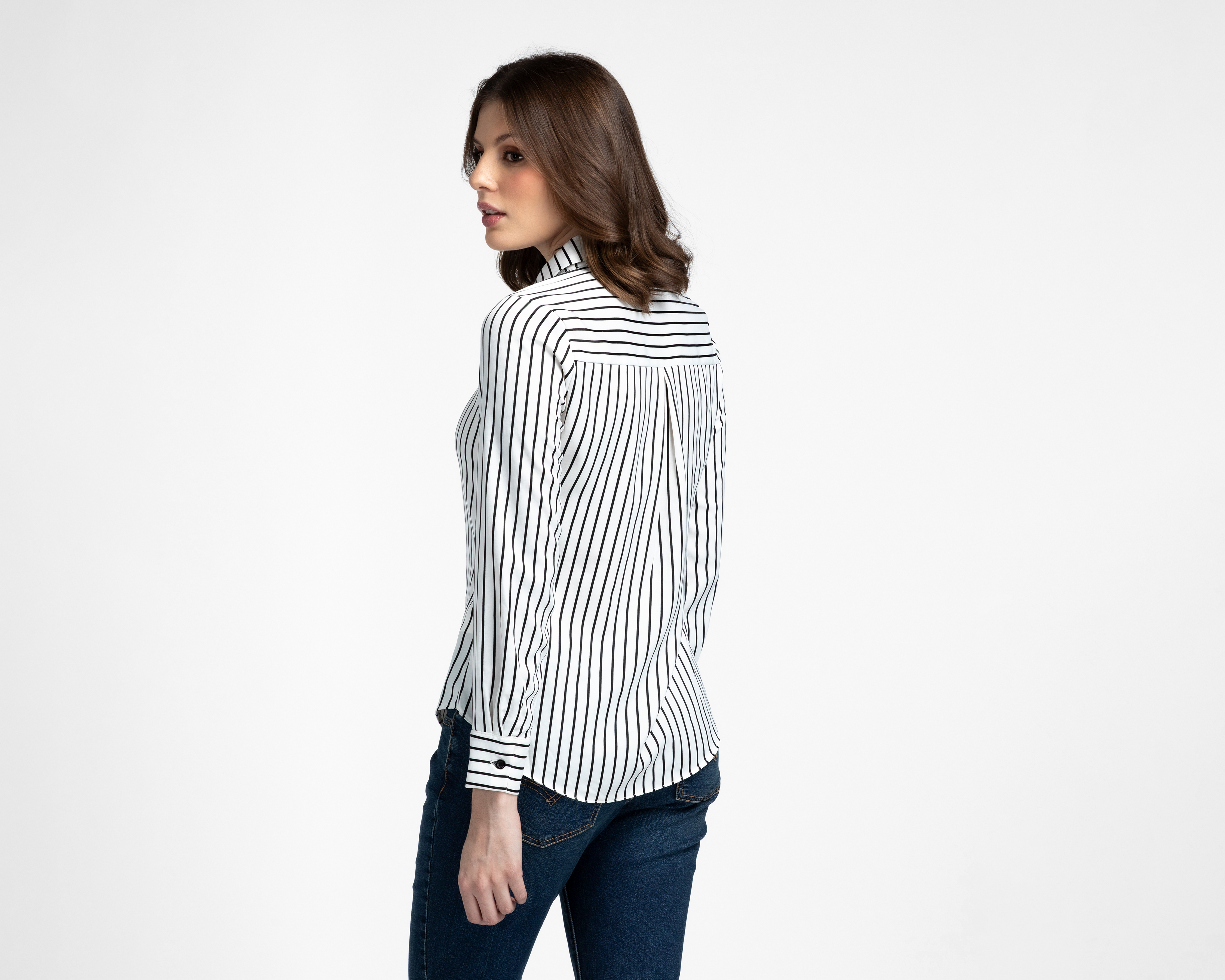 Foto 4 pulgar | Foto 3 | Blusa a Rayas Sahara para Mujer