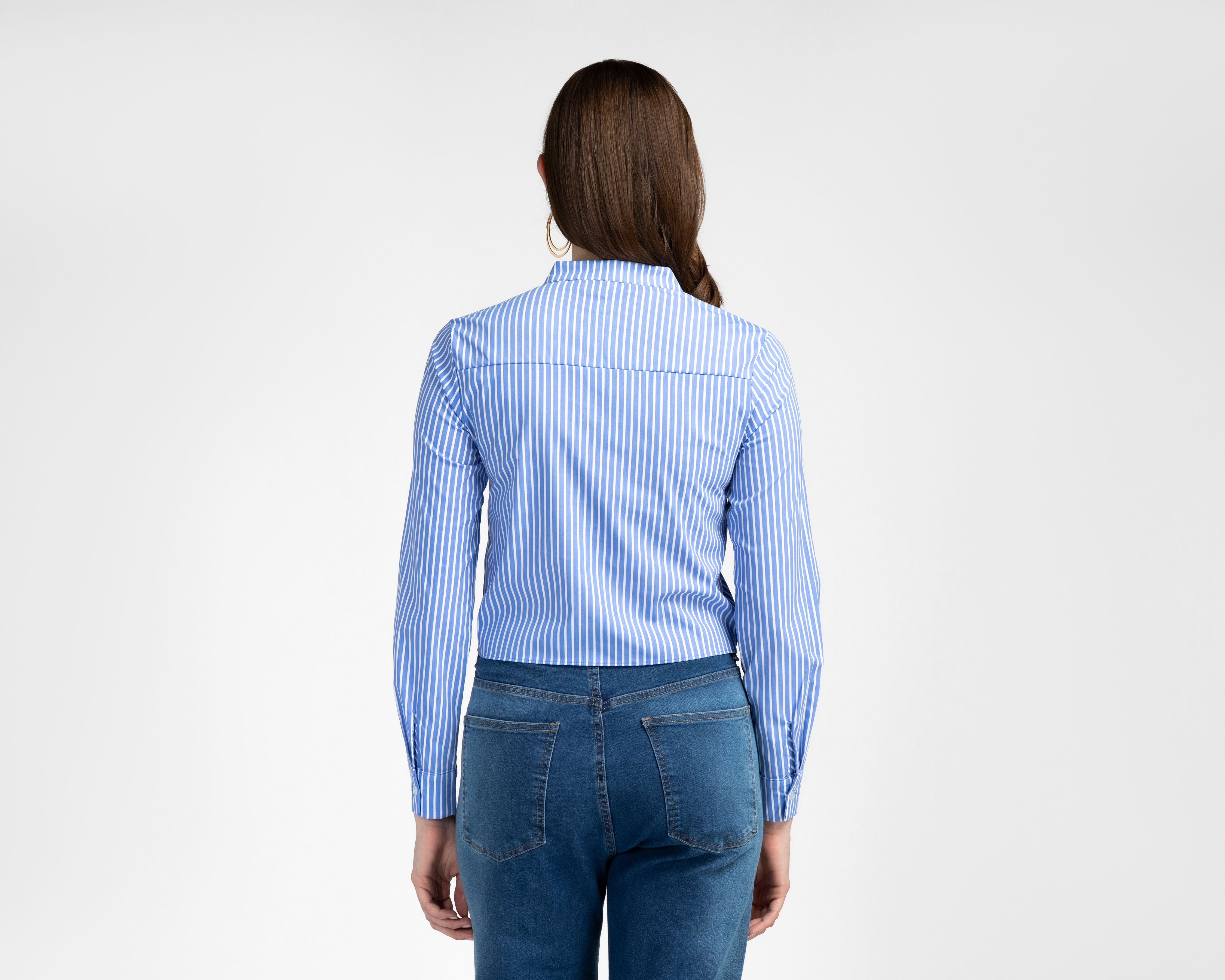 Foto 4 pulgar | Foto 3 | Blusa a Rayas Sahara para Mujer