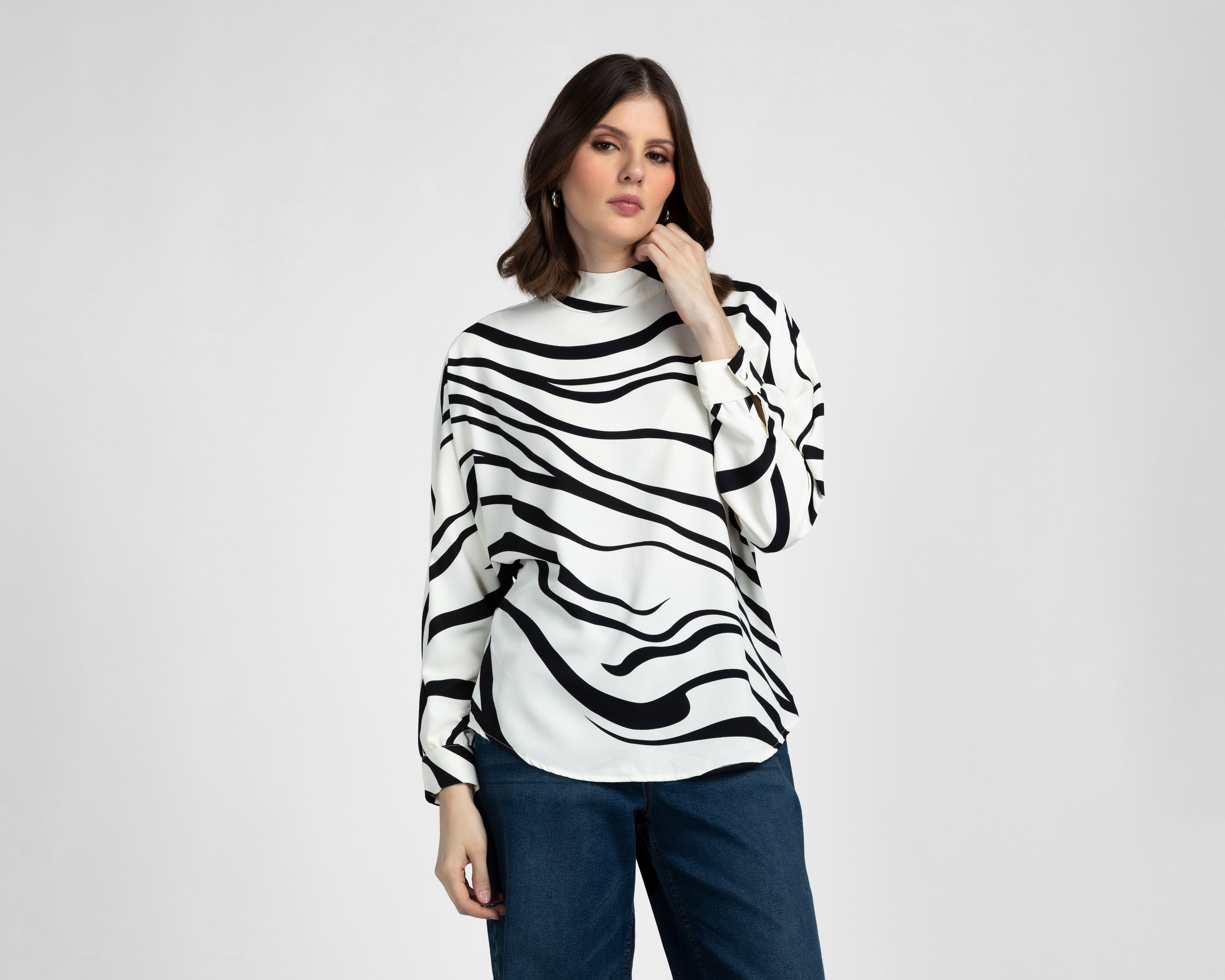 Blusa Animal Print Sahara para Mujer
