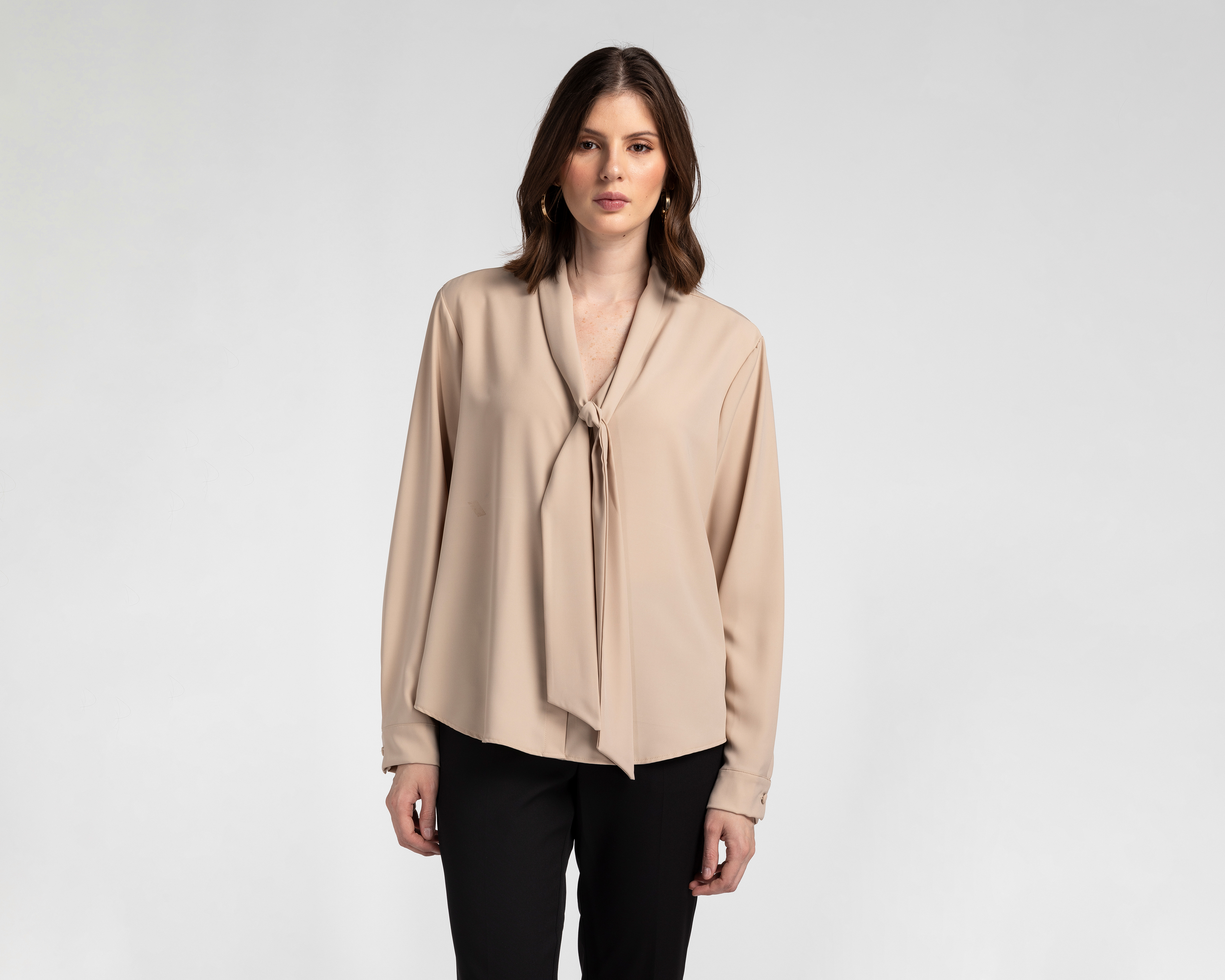 Blusa Manga Larga Sahara para Mujer