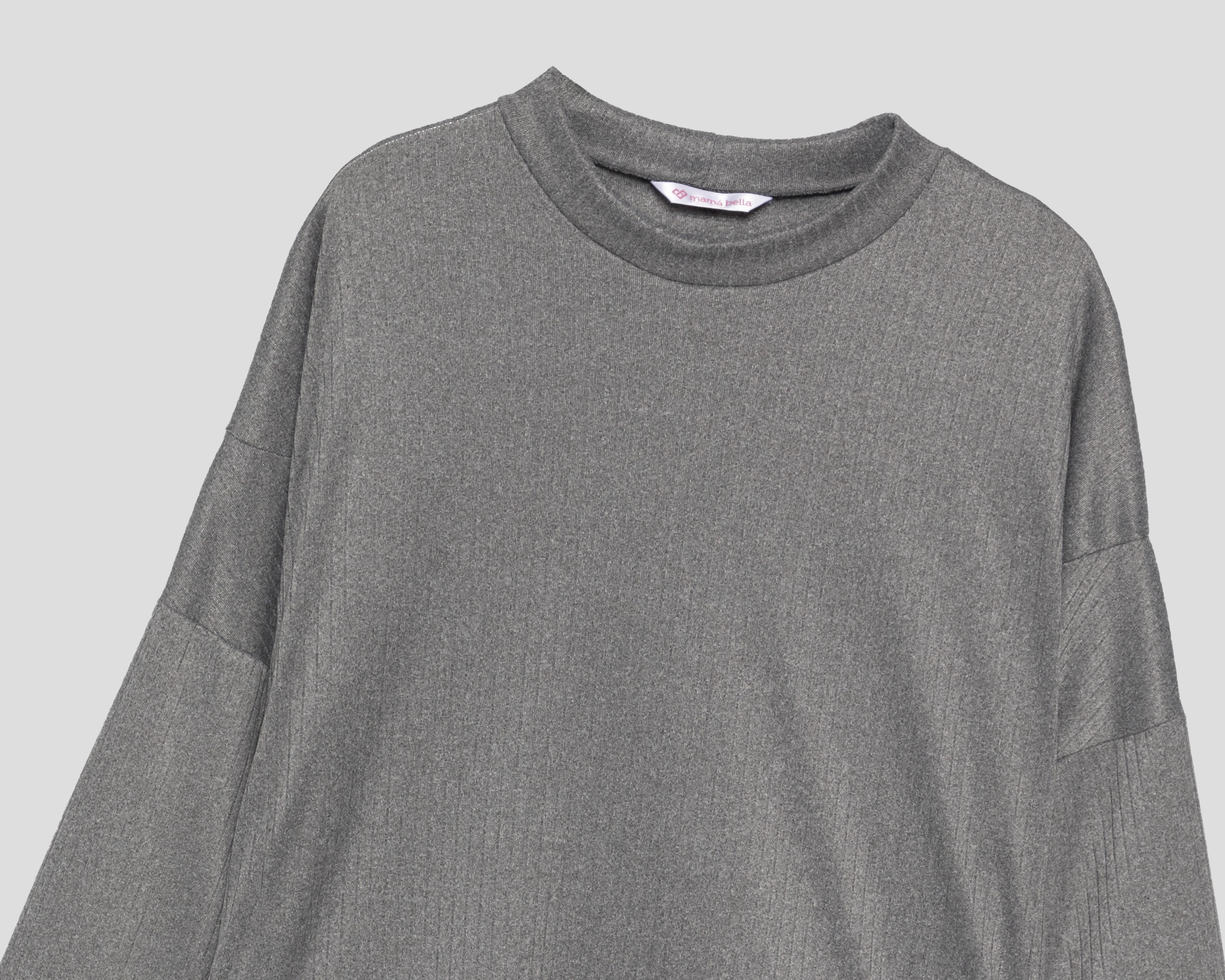 Foto 4 pulgar | Foto 3 | Playera de Maternidad Manga Larga Mamá Bella