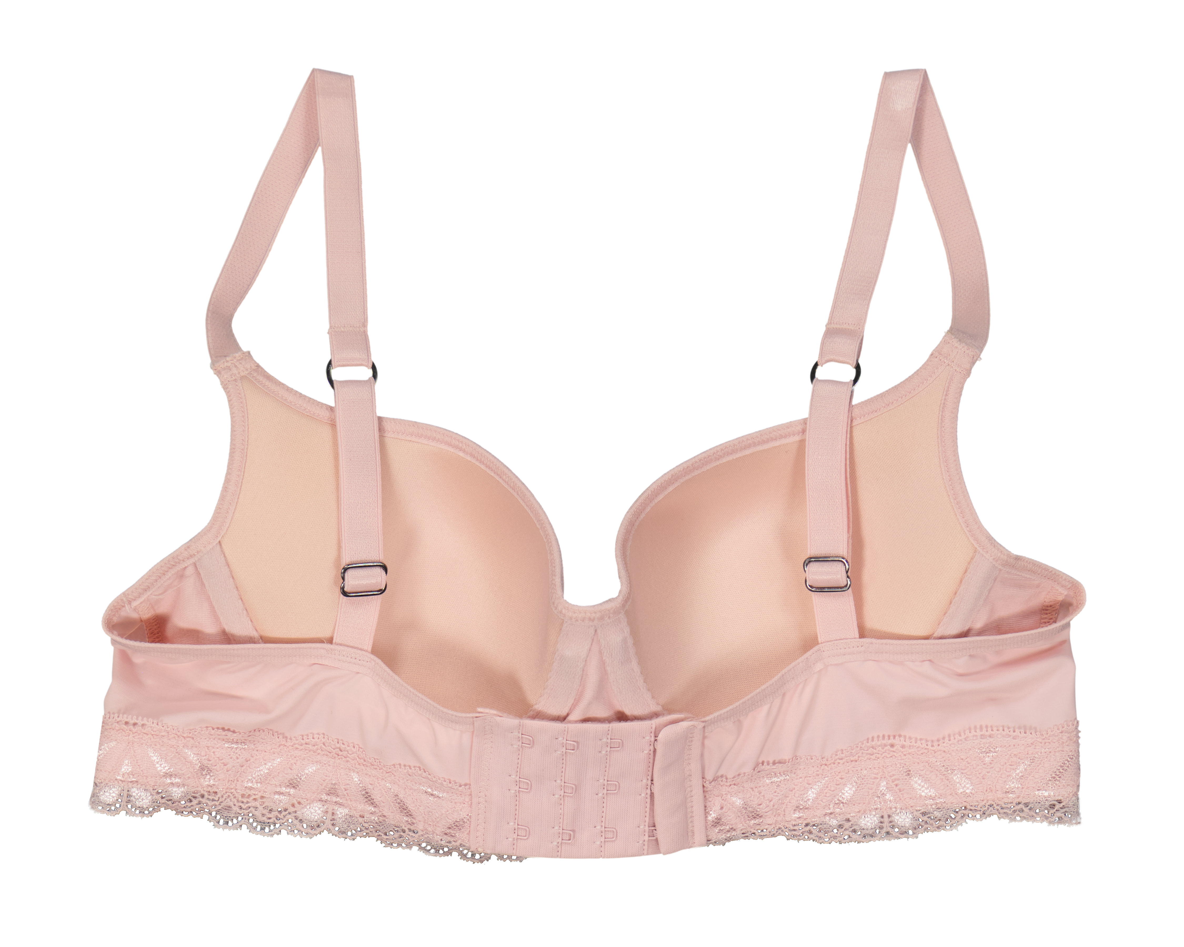 Foto 3 pulgar | Foto 2 | Brasier Media Copa con Encaje Hanes