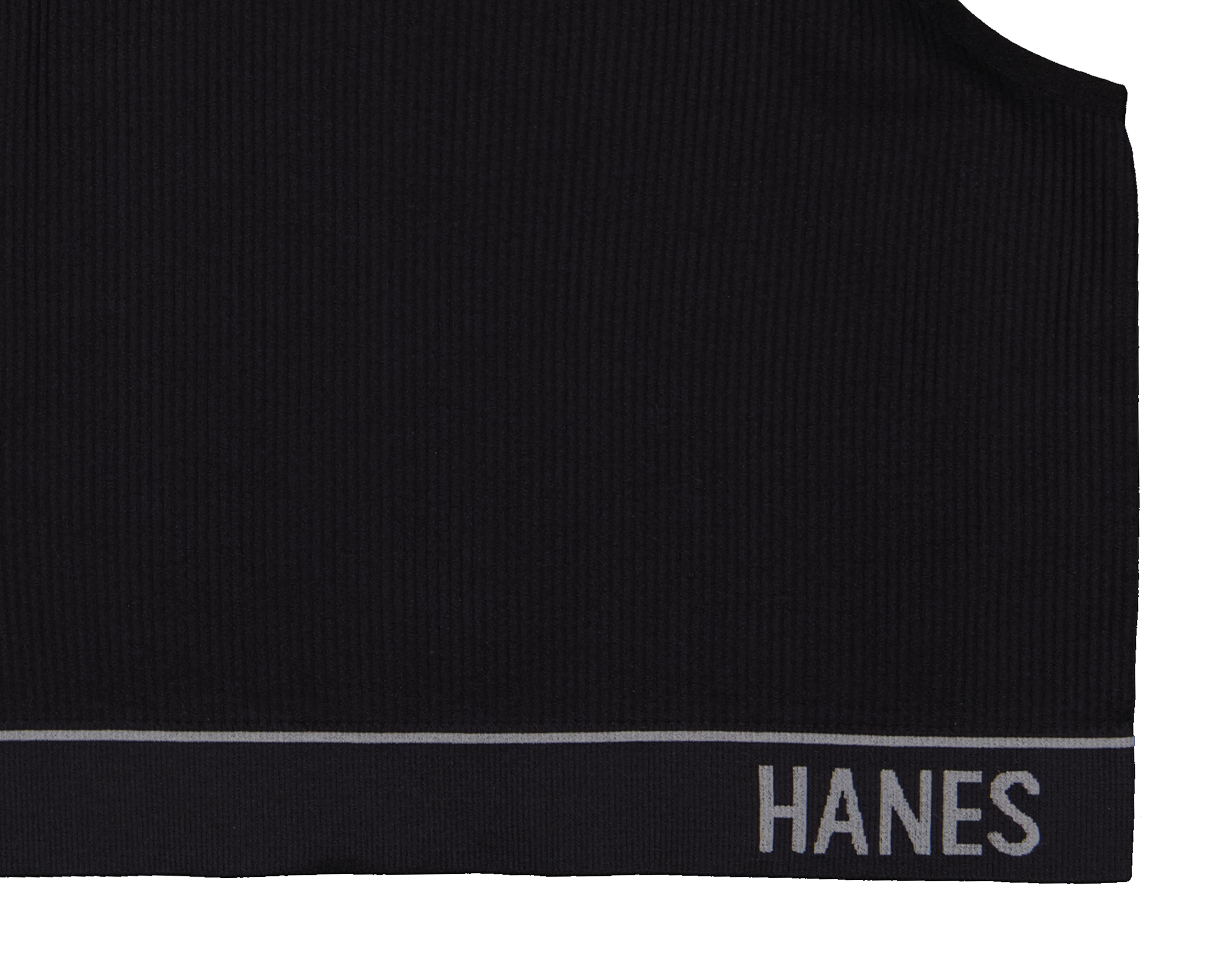 Foto 4 pulgar | Foto 3 | Top Negro Hanes para Mujer