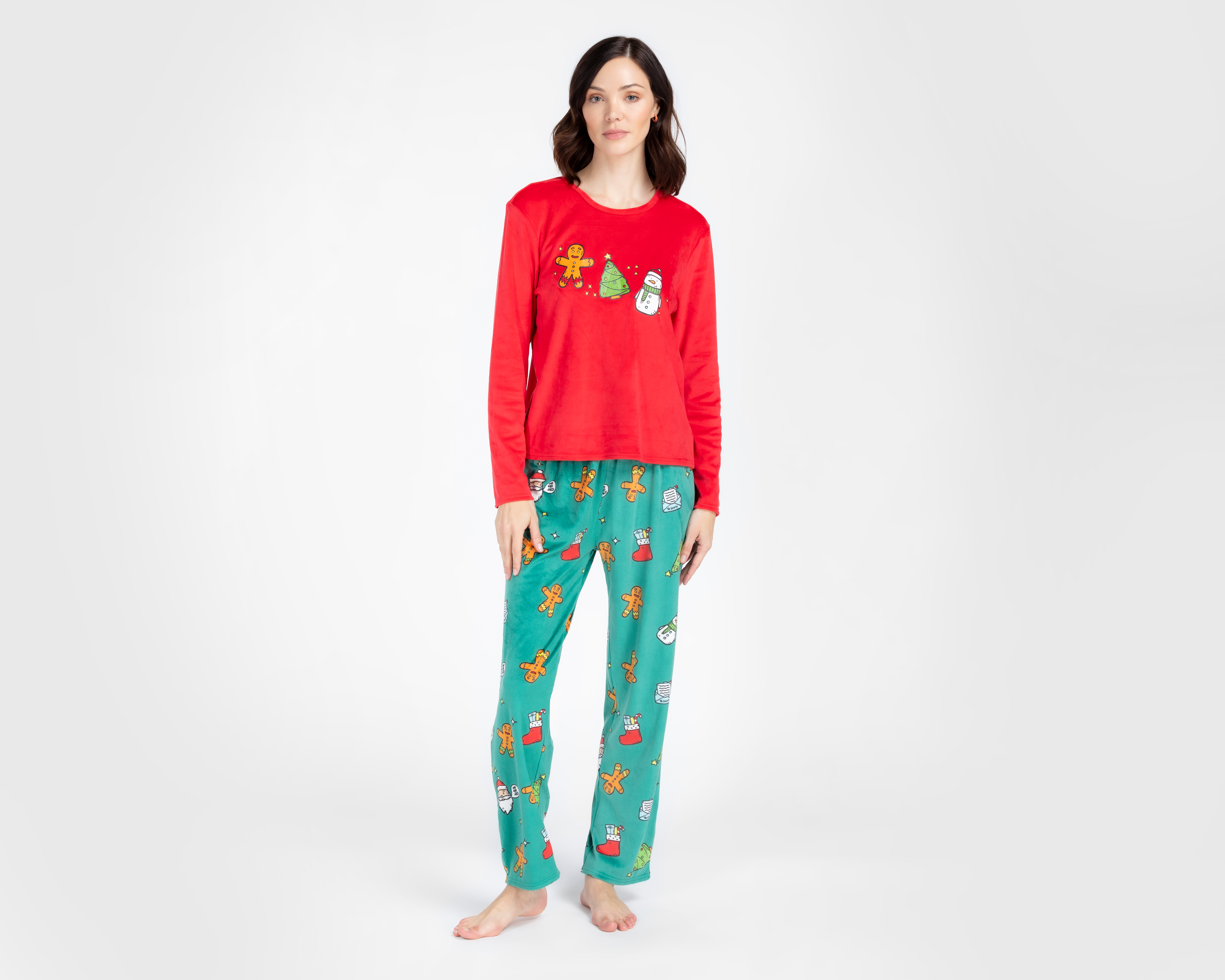 Pijama Refill Navideña para Mujer