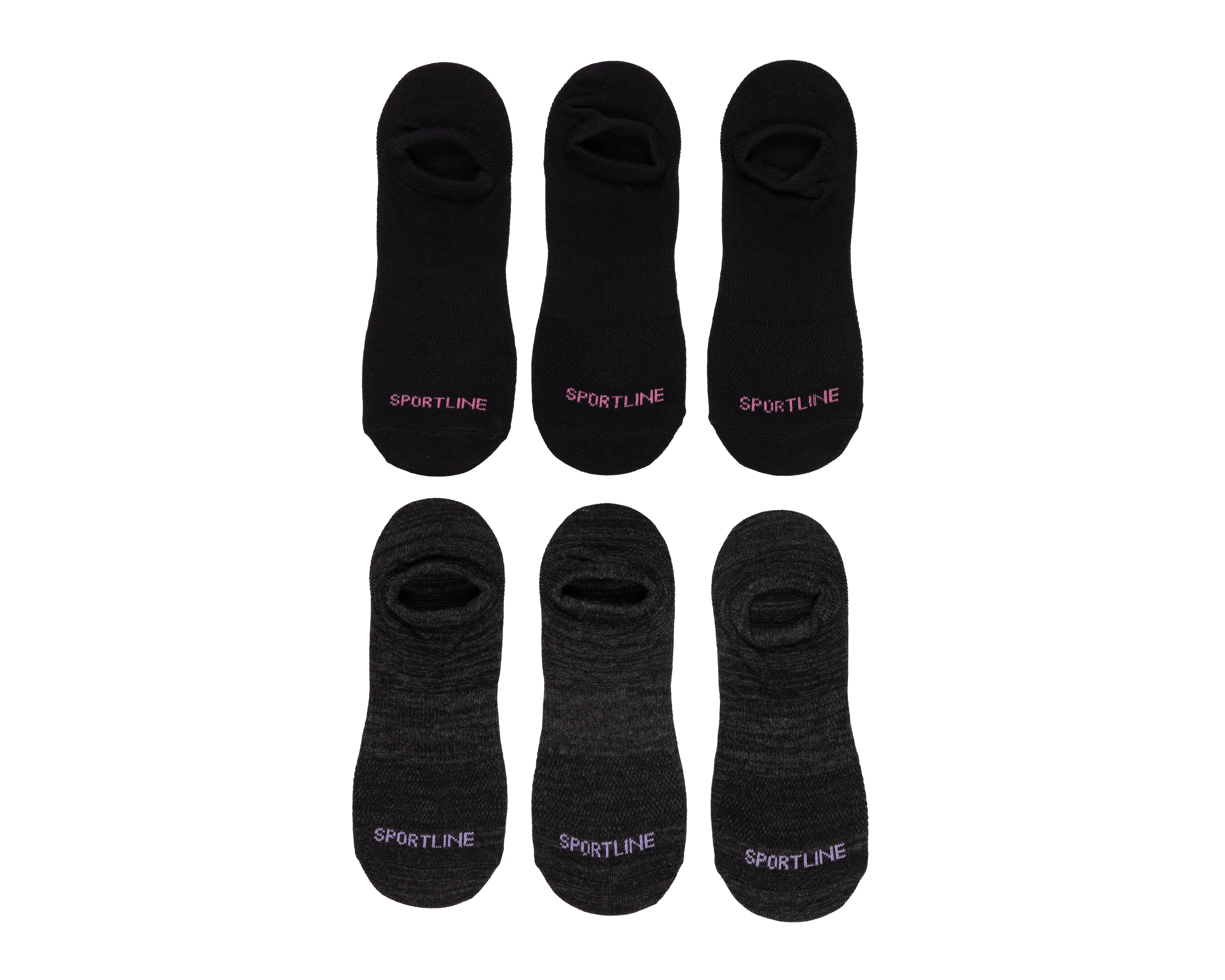 Calcetas Deportivas Sportline para Mujer 6 Pares