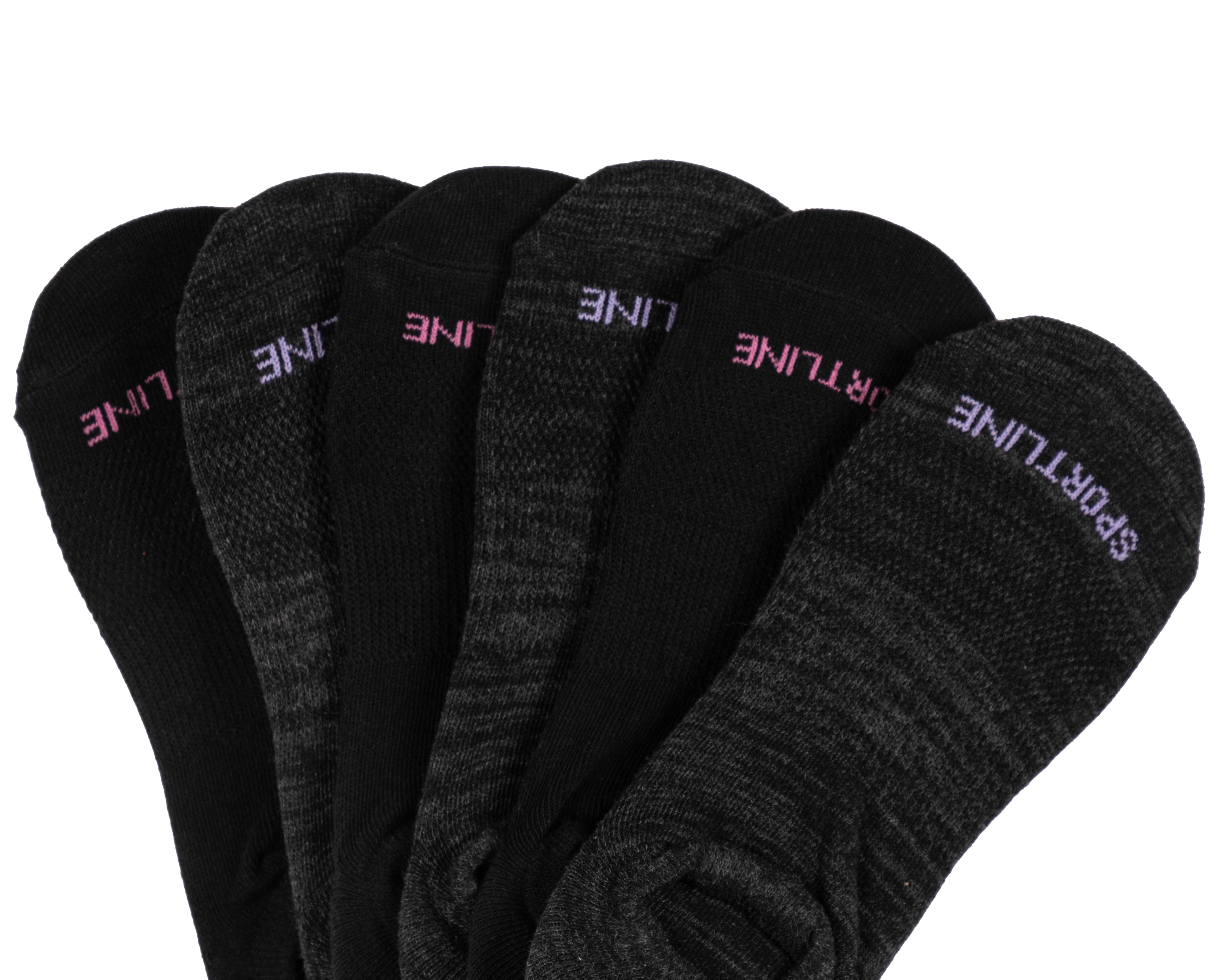 Foto 3 pulgar | Foto 2 | Calcetas Deportivas Sportline para Mujer 6 Pares