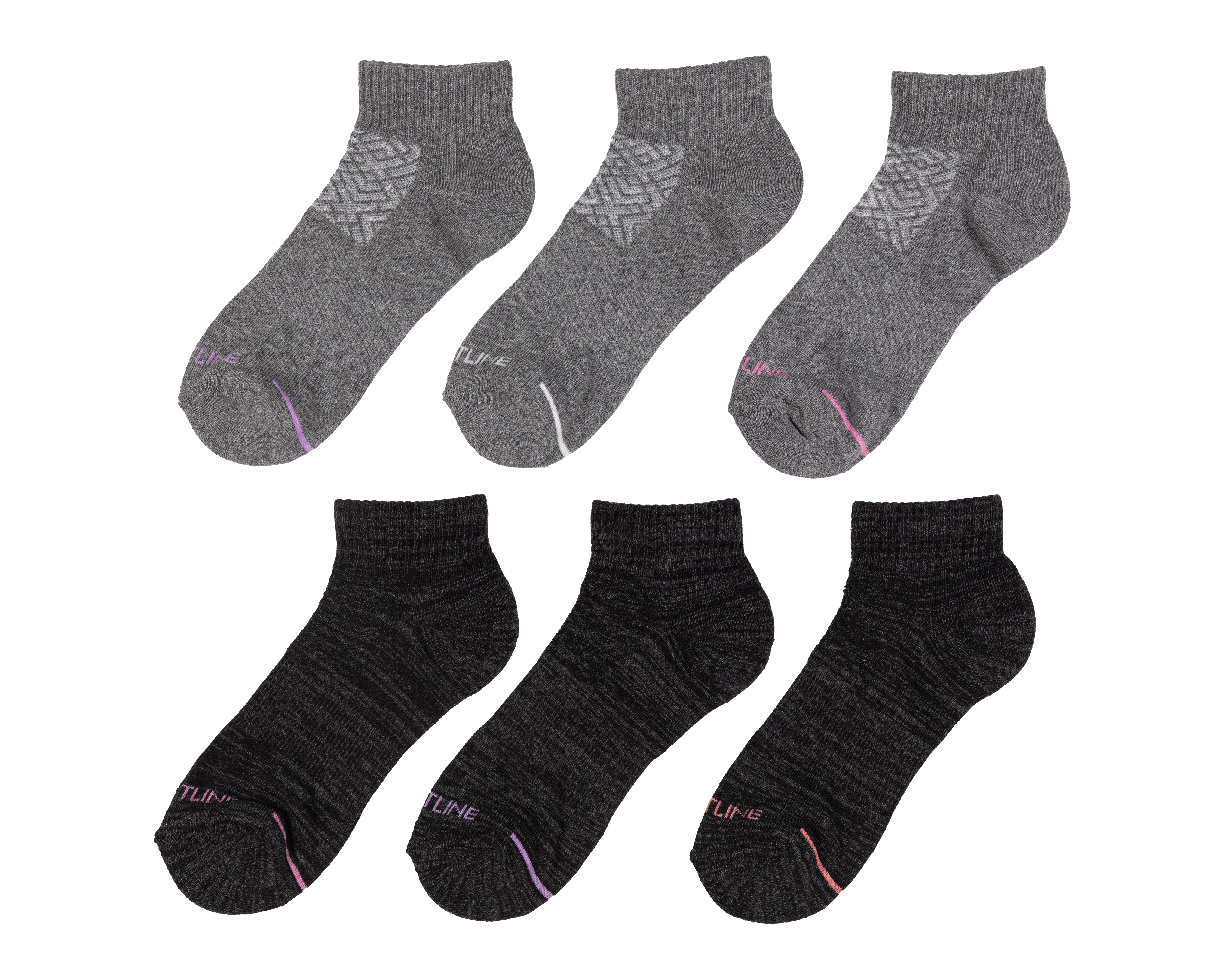 Calcetas Deportivas Sportline para Mujer 6 Pares
