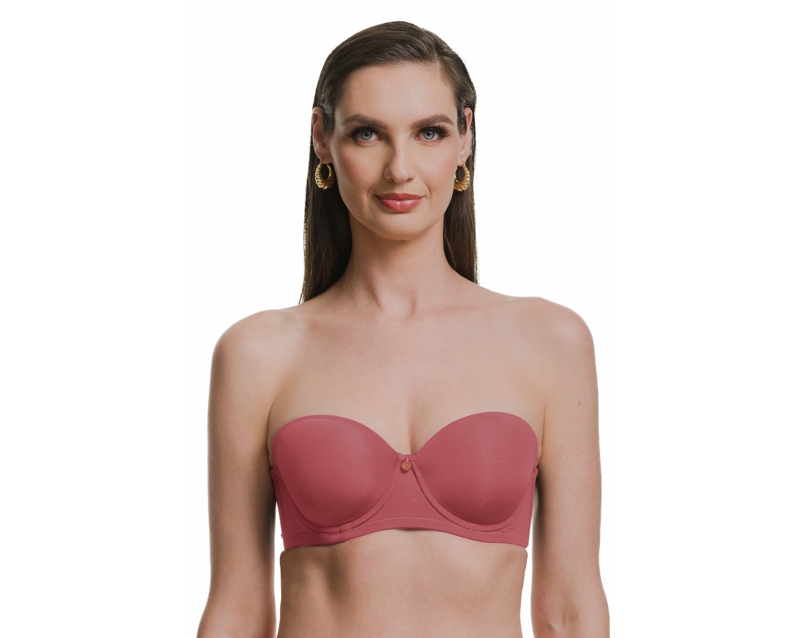 Foto 2 pulgar | Foto 1 | Brasier Media Copa Strapless Playtex para Mujer