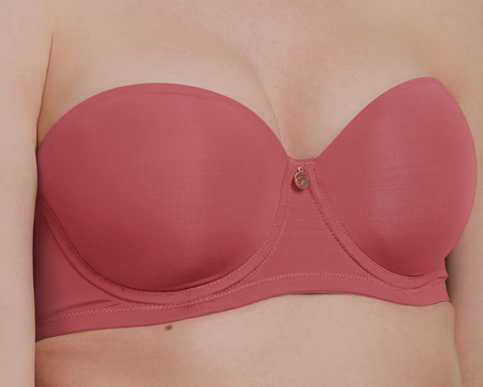 Foto 4 | Foto 4 | Brasier Media Copa Strapless Playtex para Mujer