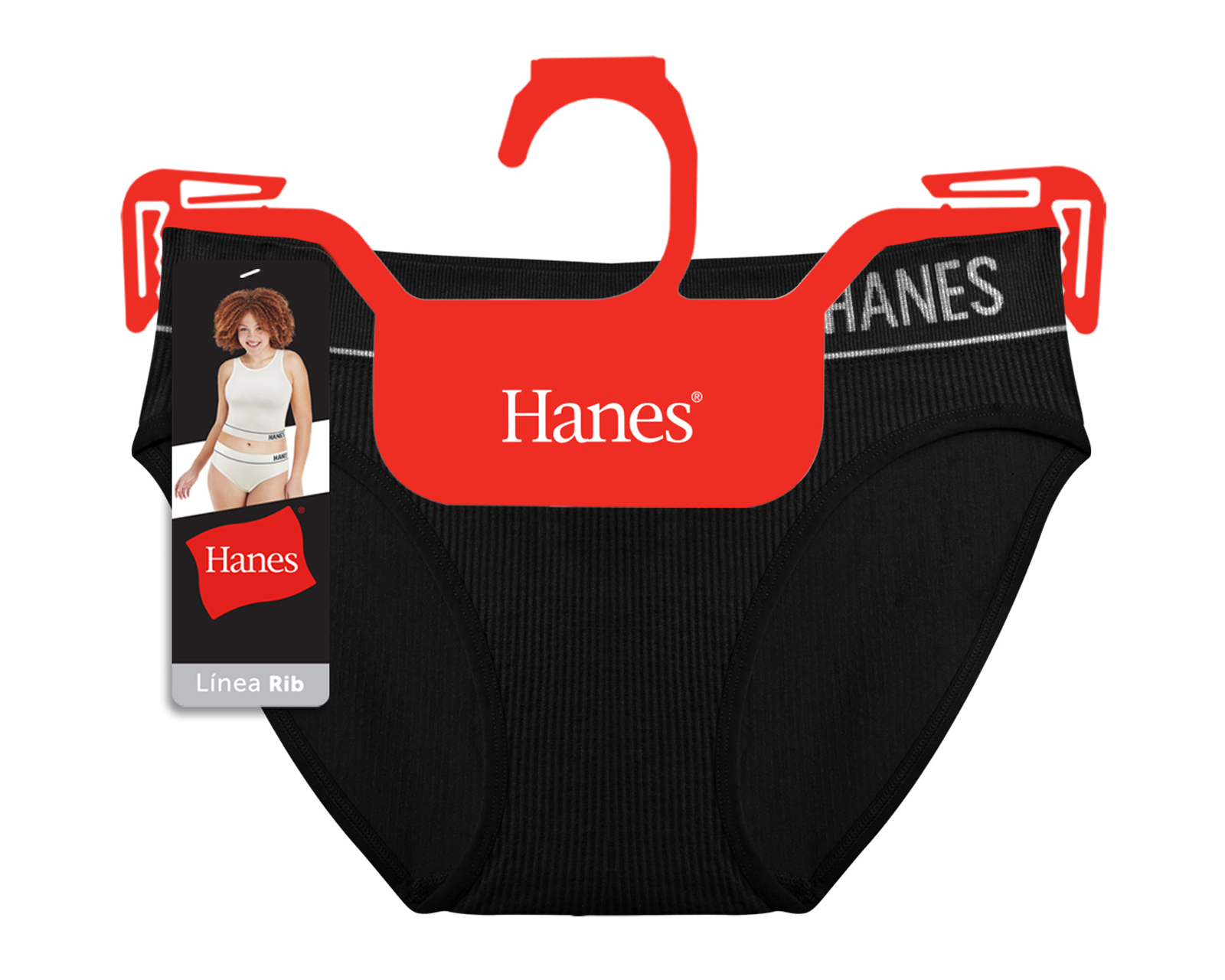 Foto 3 pulgar | Foto 2 | Bikini Seamless Hanes para Mujer