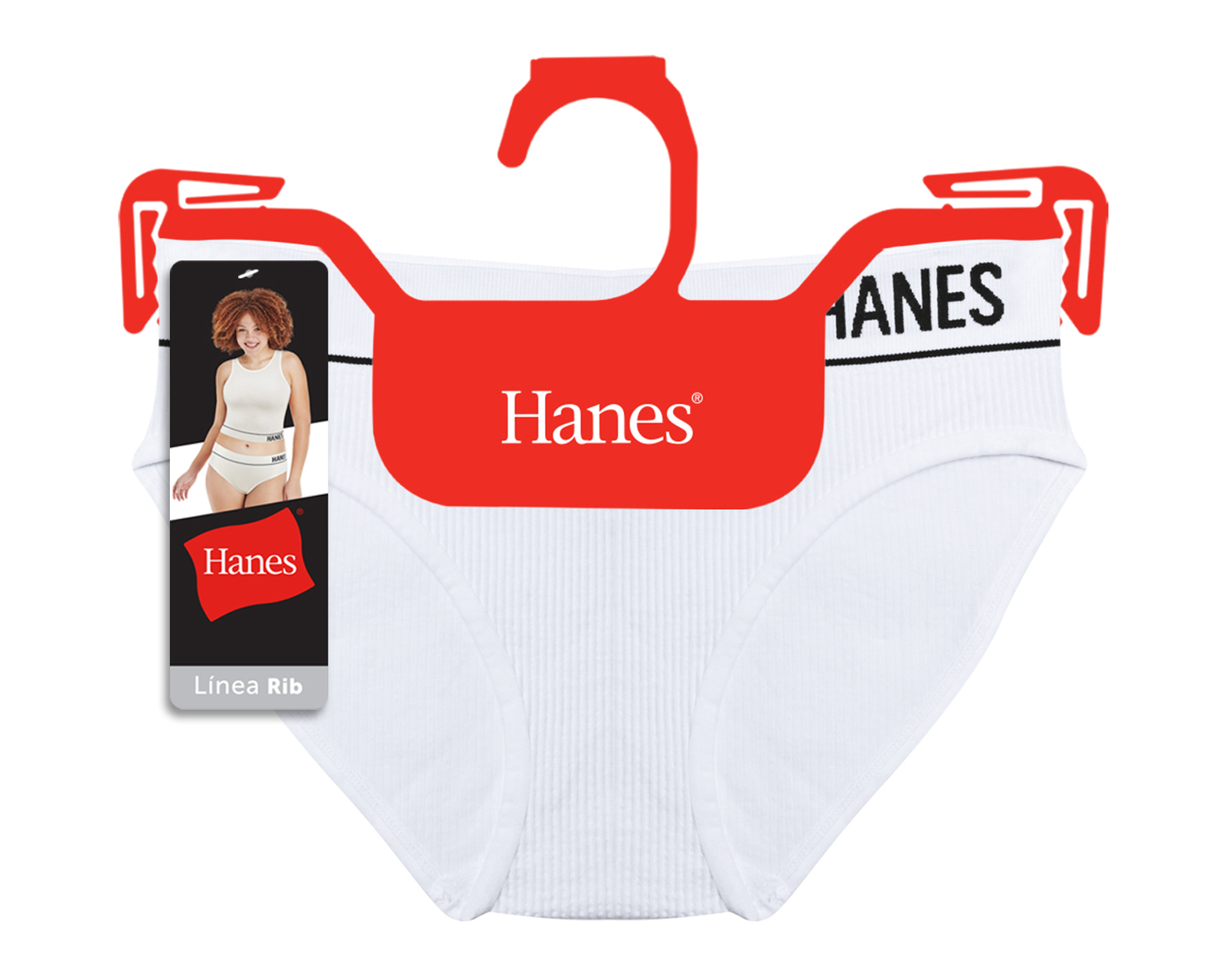 Foto 3 pulgar | Foto 2 | Bikini Seamless Hanes para Mujer