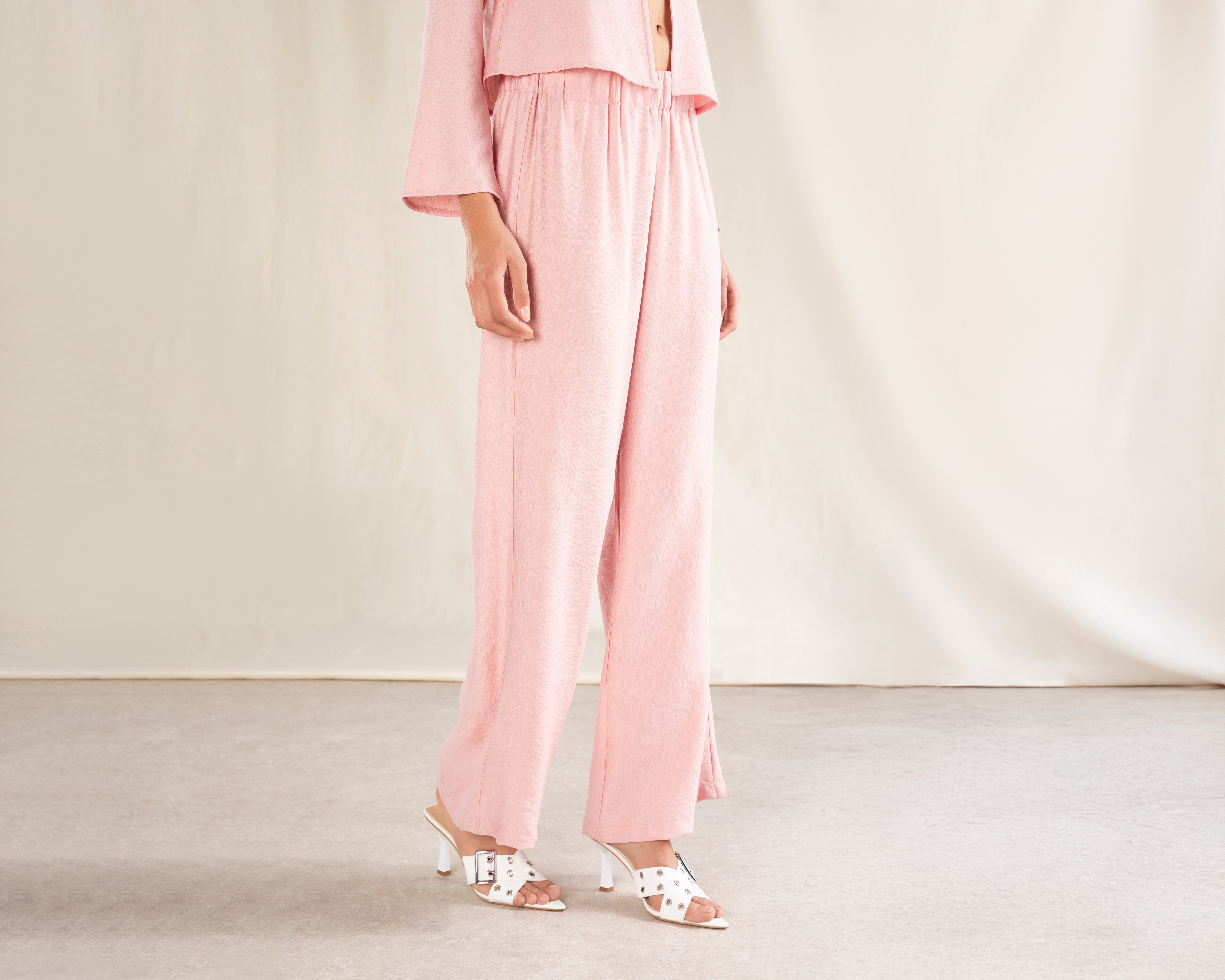 Foto 2 | Foto 2 | Pantalón Ancho Strona Rosa para Mujer