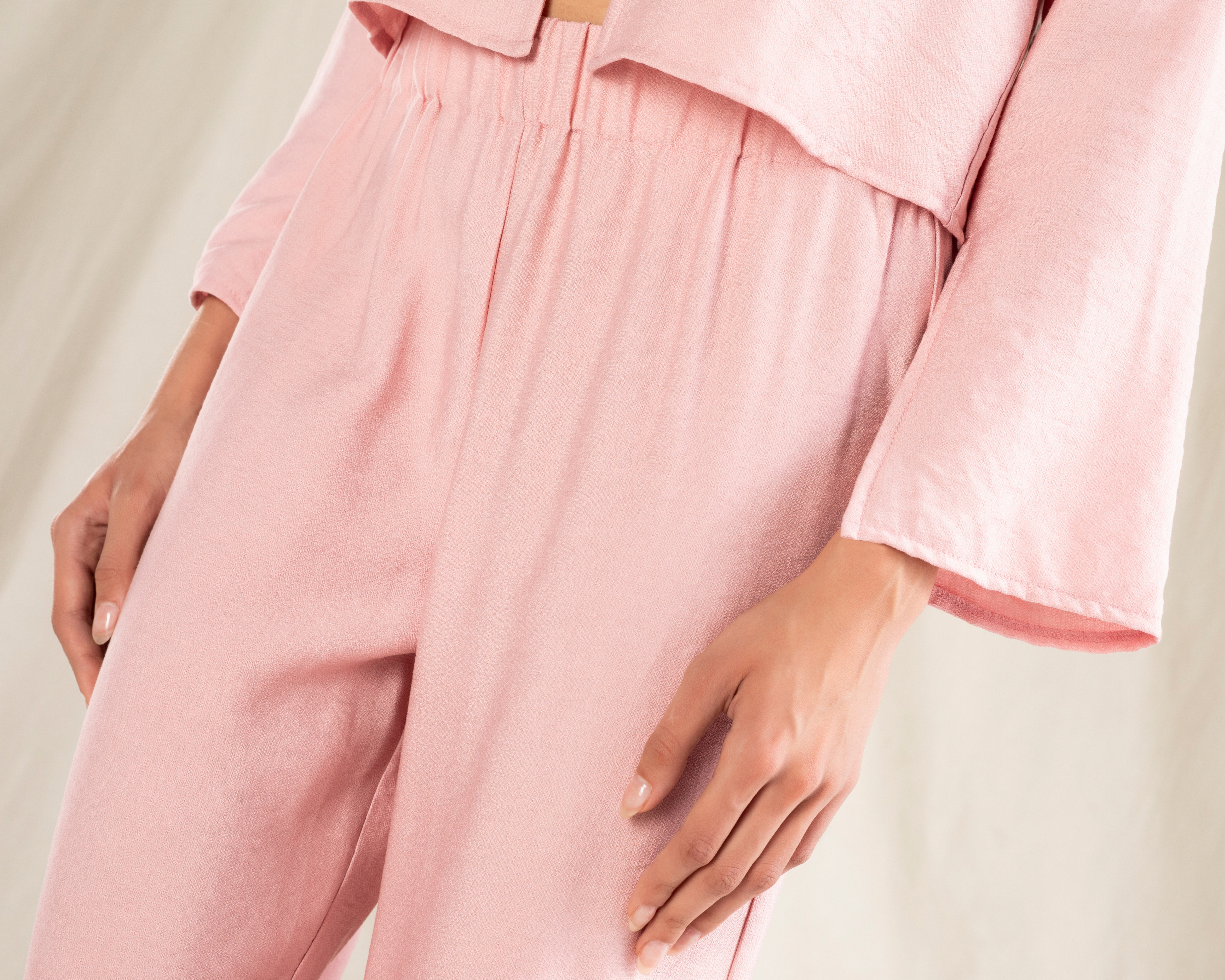 Foto 4 | Foto 4 | Pantalón Ancho Strona Rosa para Mujer