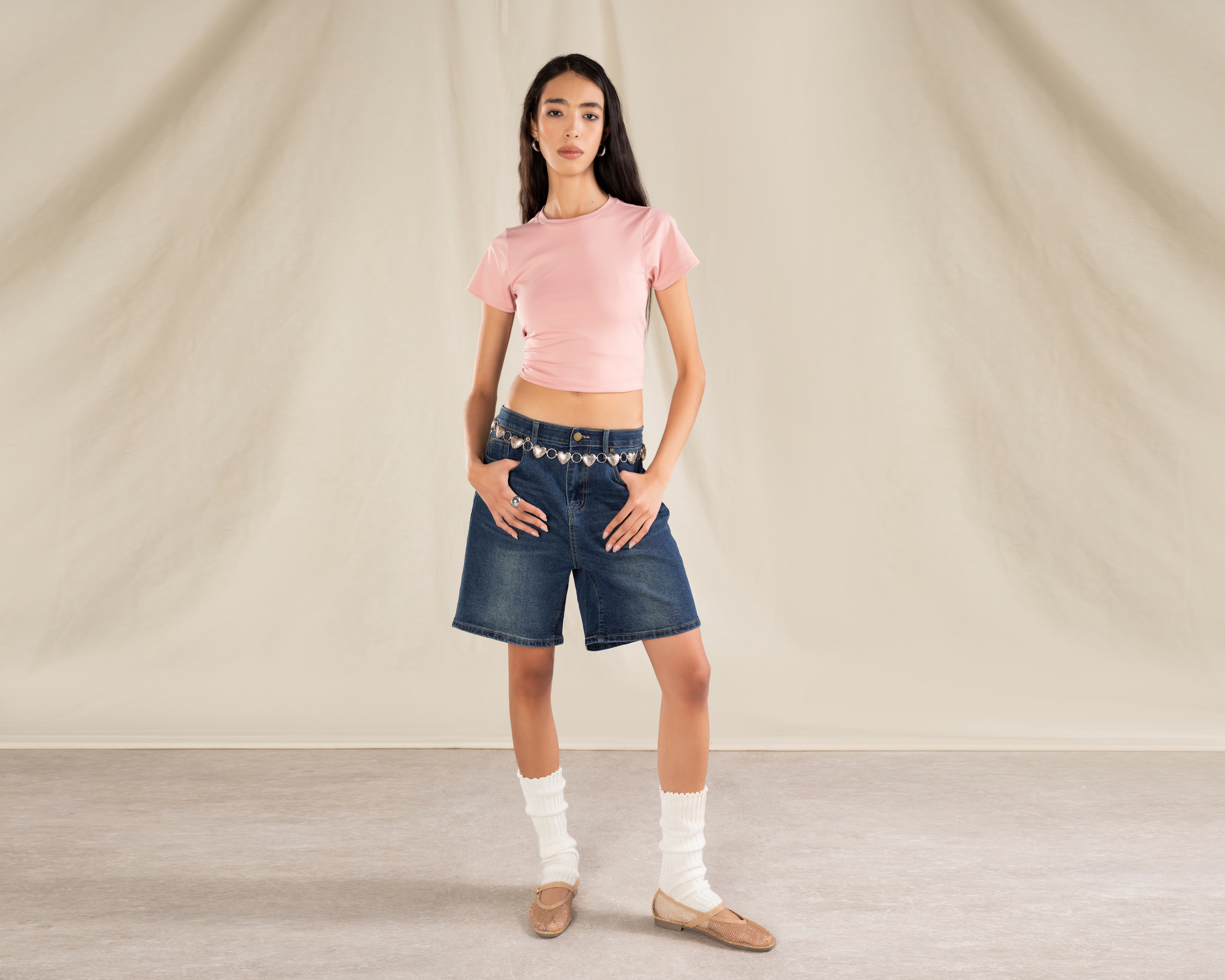 Playera Manga Corta Strona para Mujer