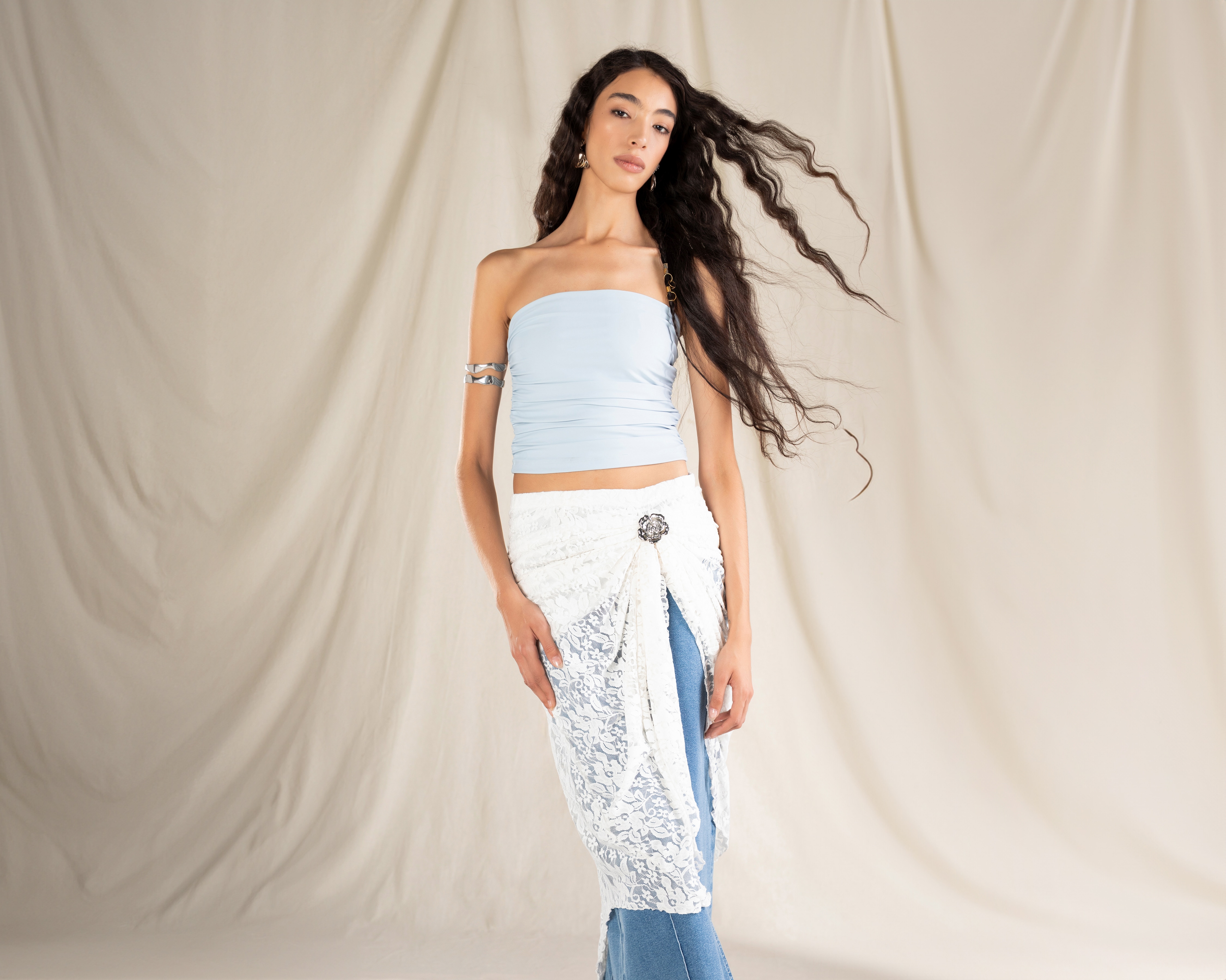 Blusa Sin Mangas Strona para Mujer