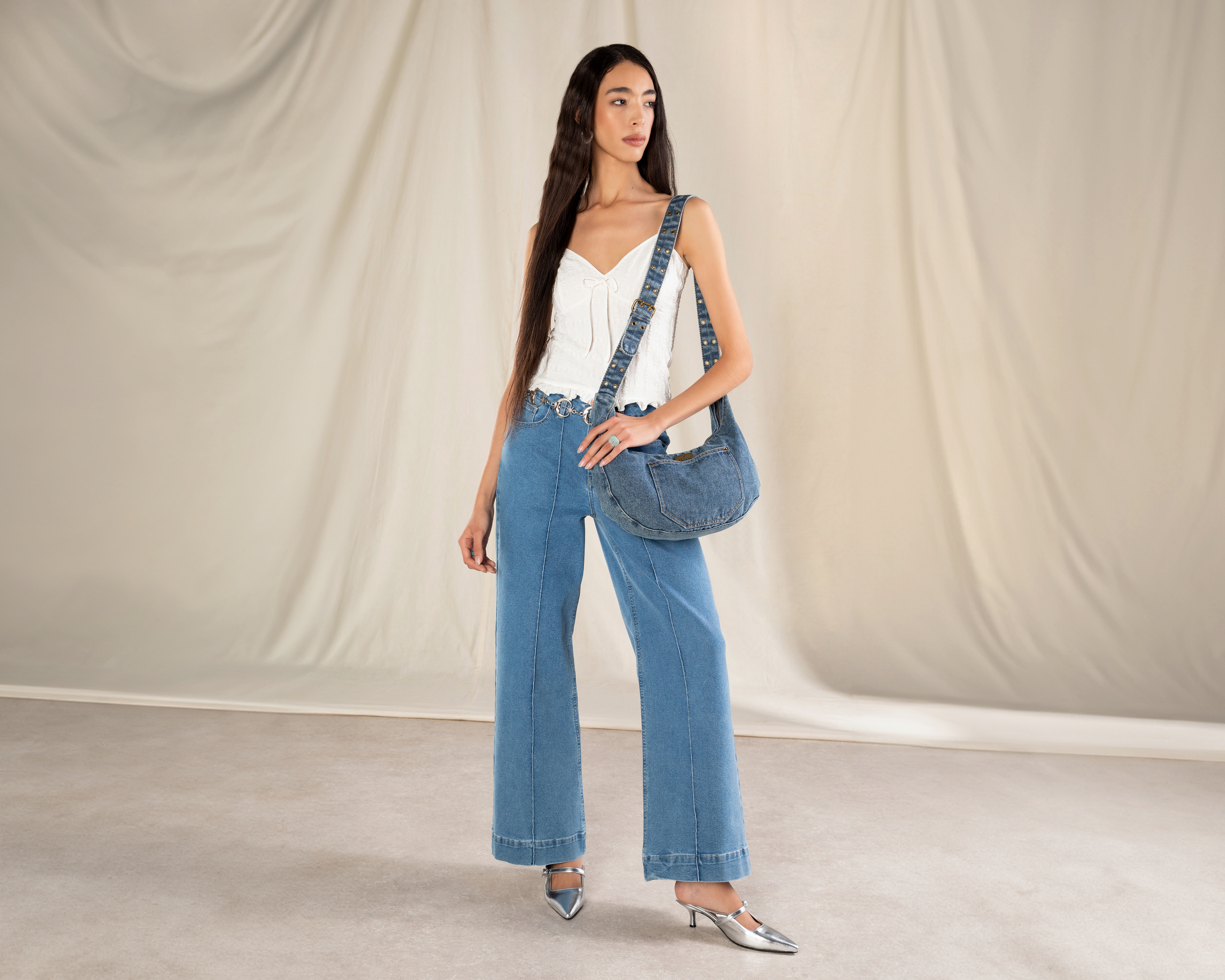 Blusa sin Mangas Strona para Mujer
