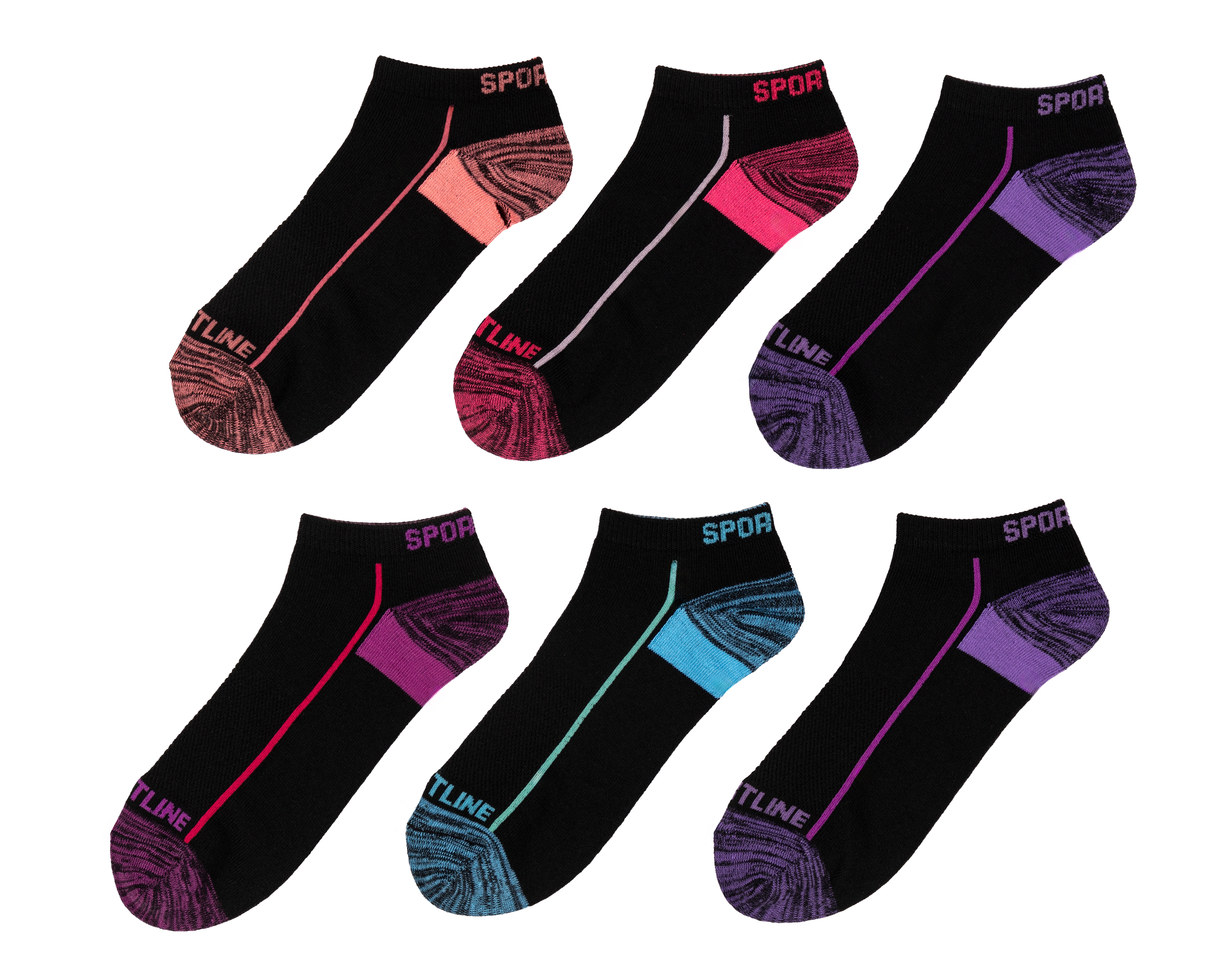 Foto 1 | Foto 1 | Calcetas Deportivas Sportline para Mujer 6 Pares