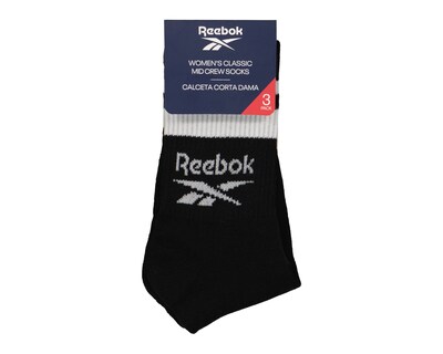 Foto 3 | Foto 3 | Calcetas Deportivas Reebok para Mujer 3 Pares