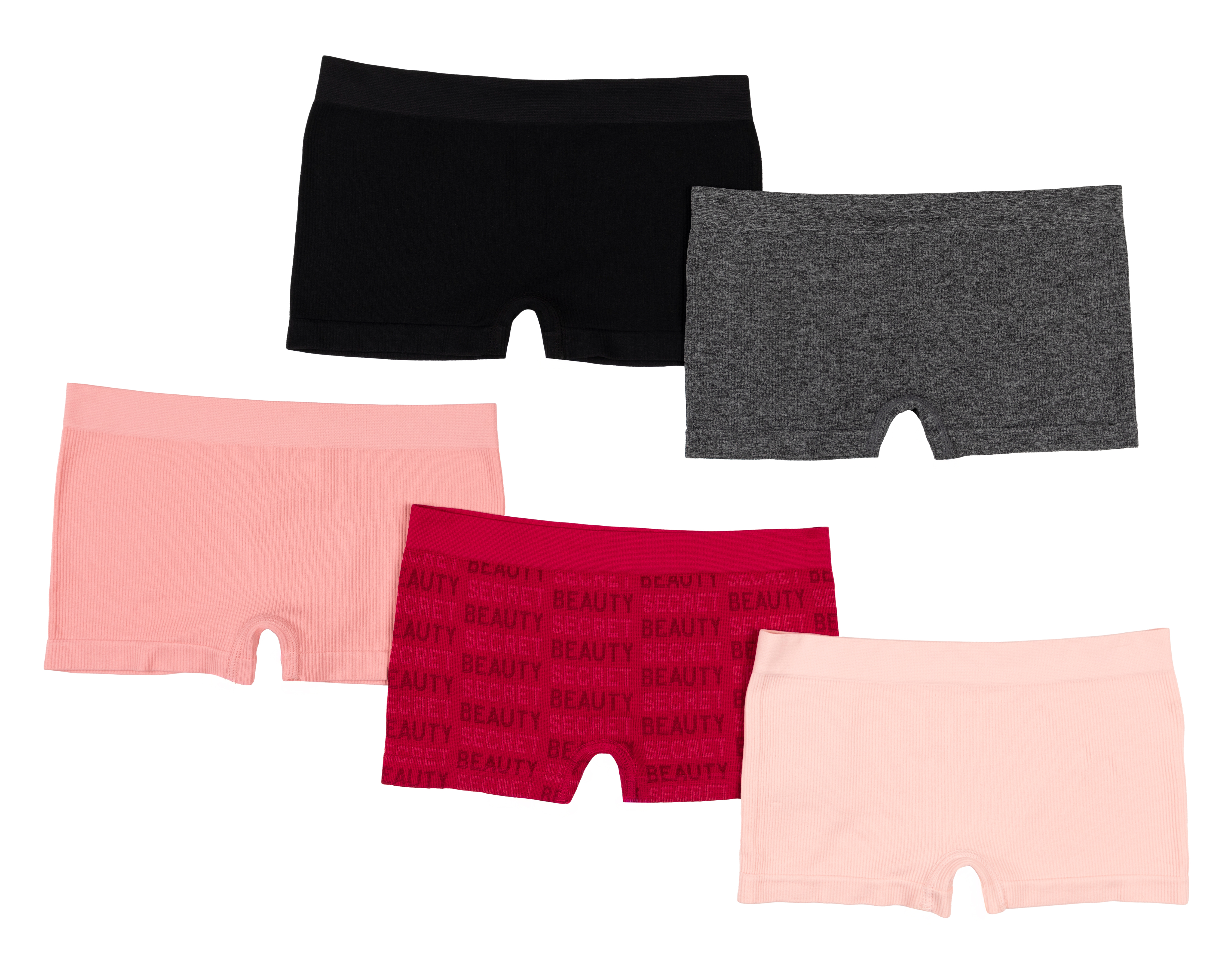 Bóxer Beauty Secret para Mujer 5 Piezas