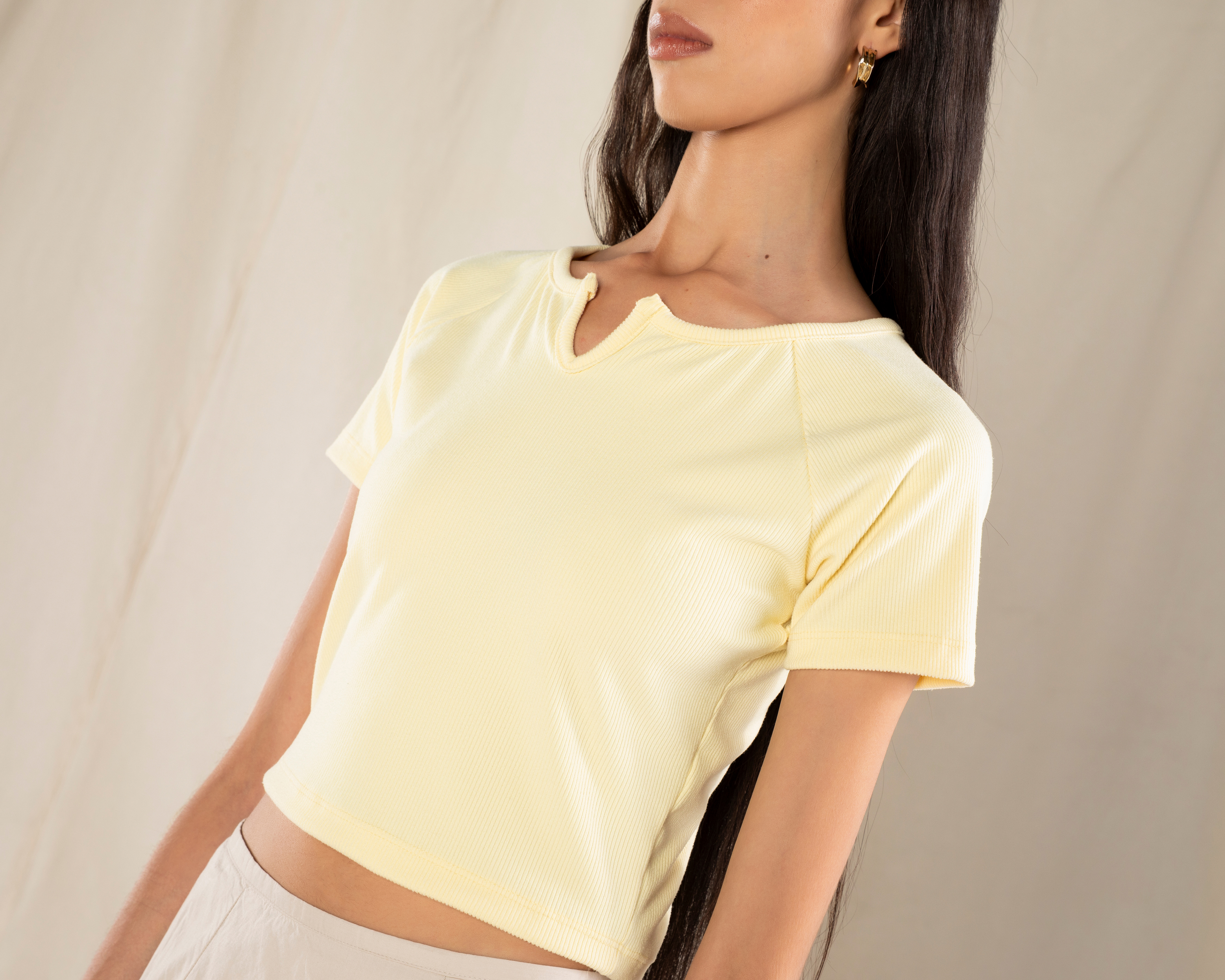Foto 5 pulgar | Foto 4 | Blusa Amarilla Strona para Mujer