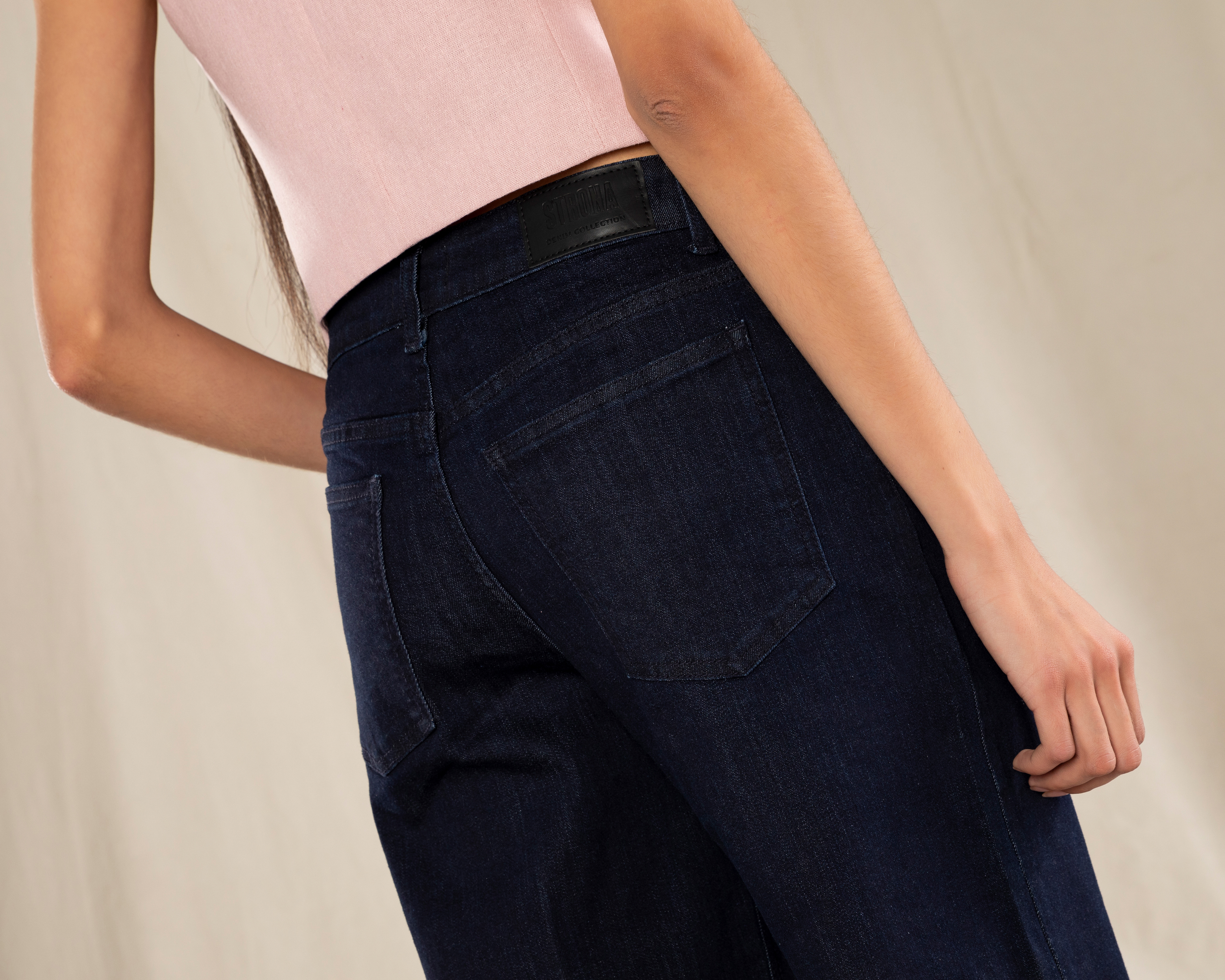 Foto 6 pulgar | Foto 5 | Jeans Wide Leg Strona para Mujer