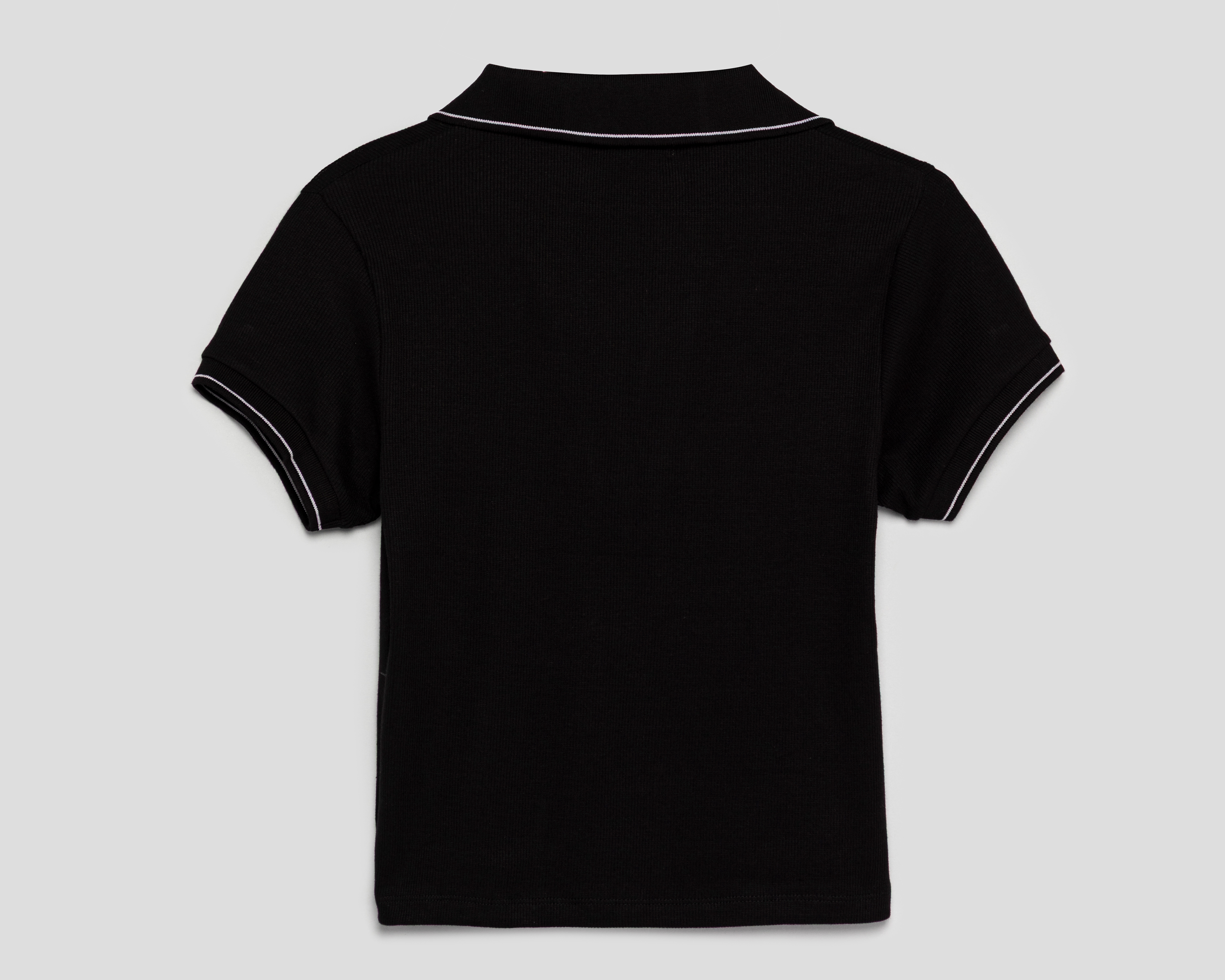 Foto 2 | Foto 2 | Playera Polo Forever 21 Manga Corta Negra Juvenil