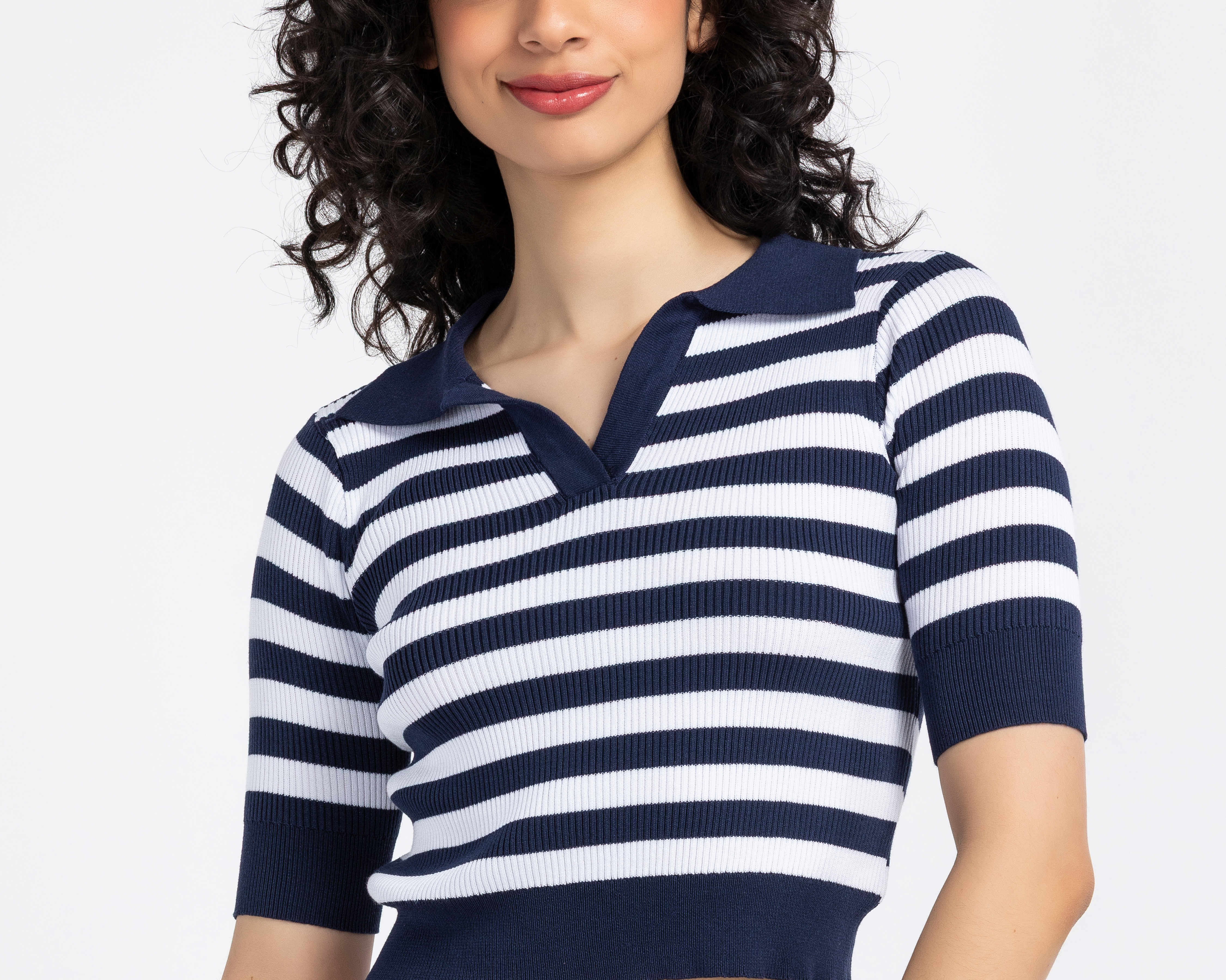 Foto 4 | Foto 4 | Playera Polo Forever 21 Azul Juvenil