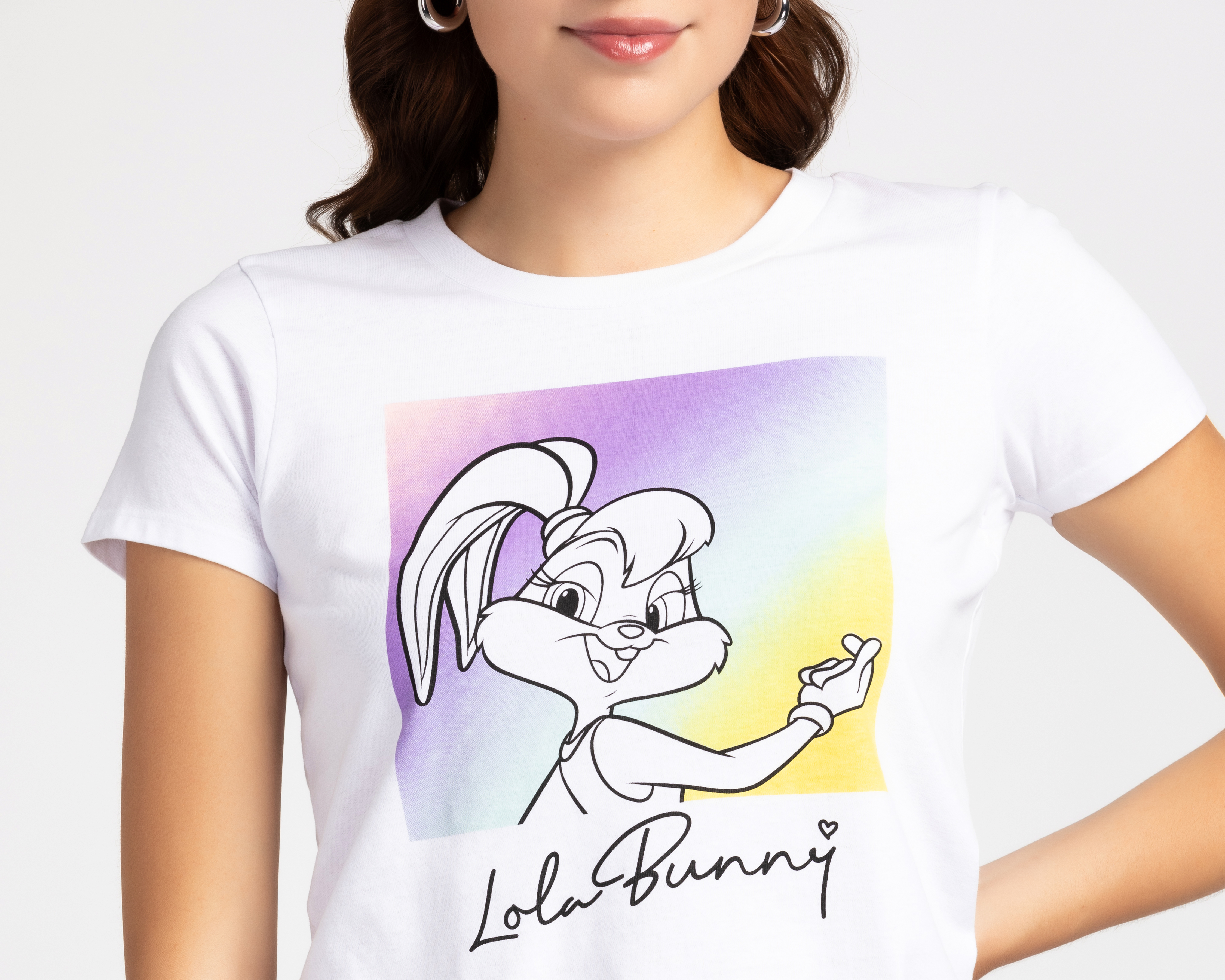 Foto 4 pulgar | Foto 3 | Playera Looney Tunes Estampada para Mujer