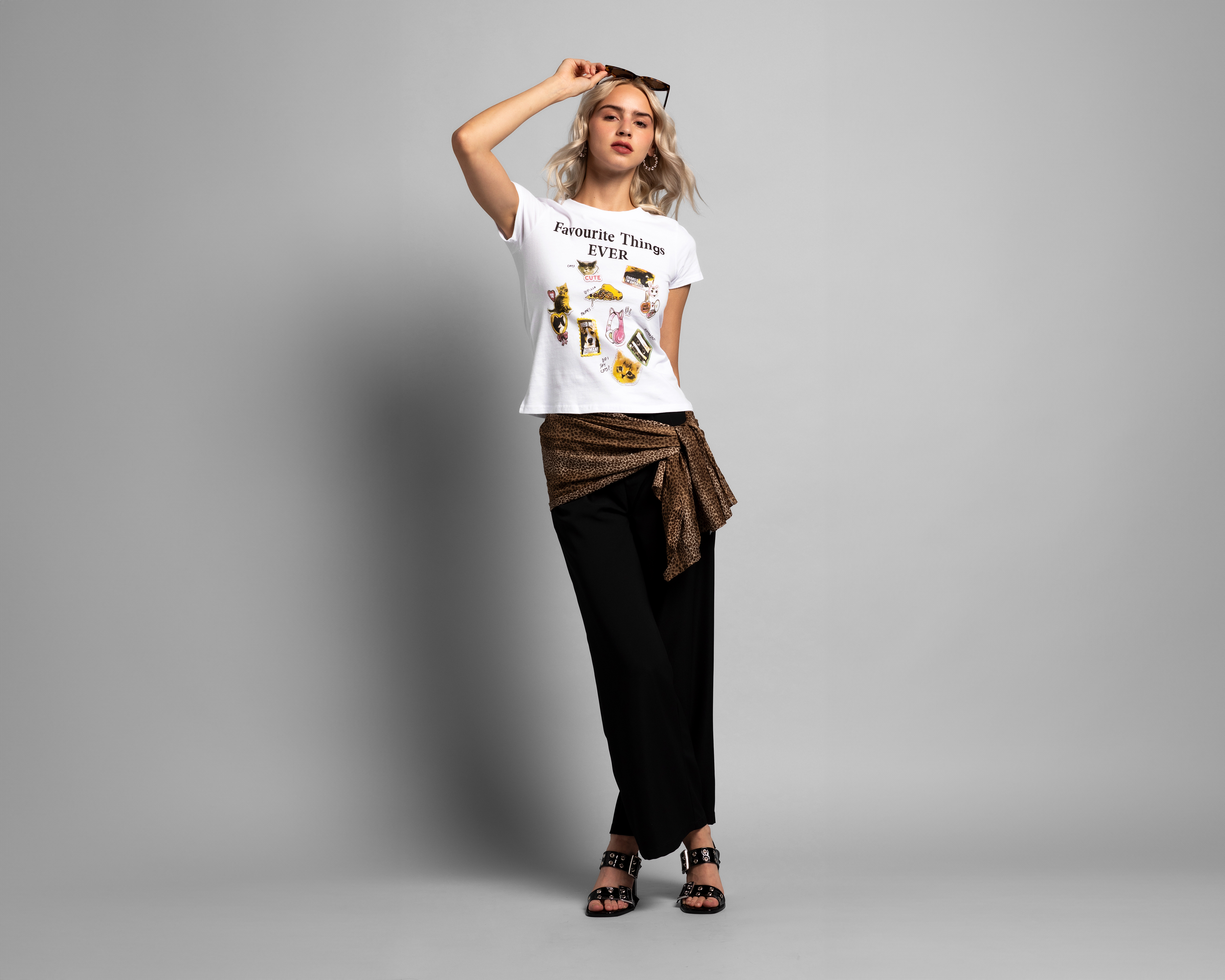Playera Estampada Strona para Mujer