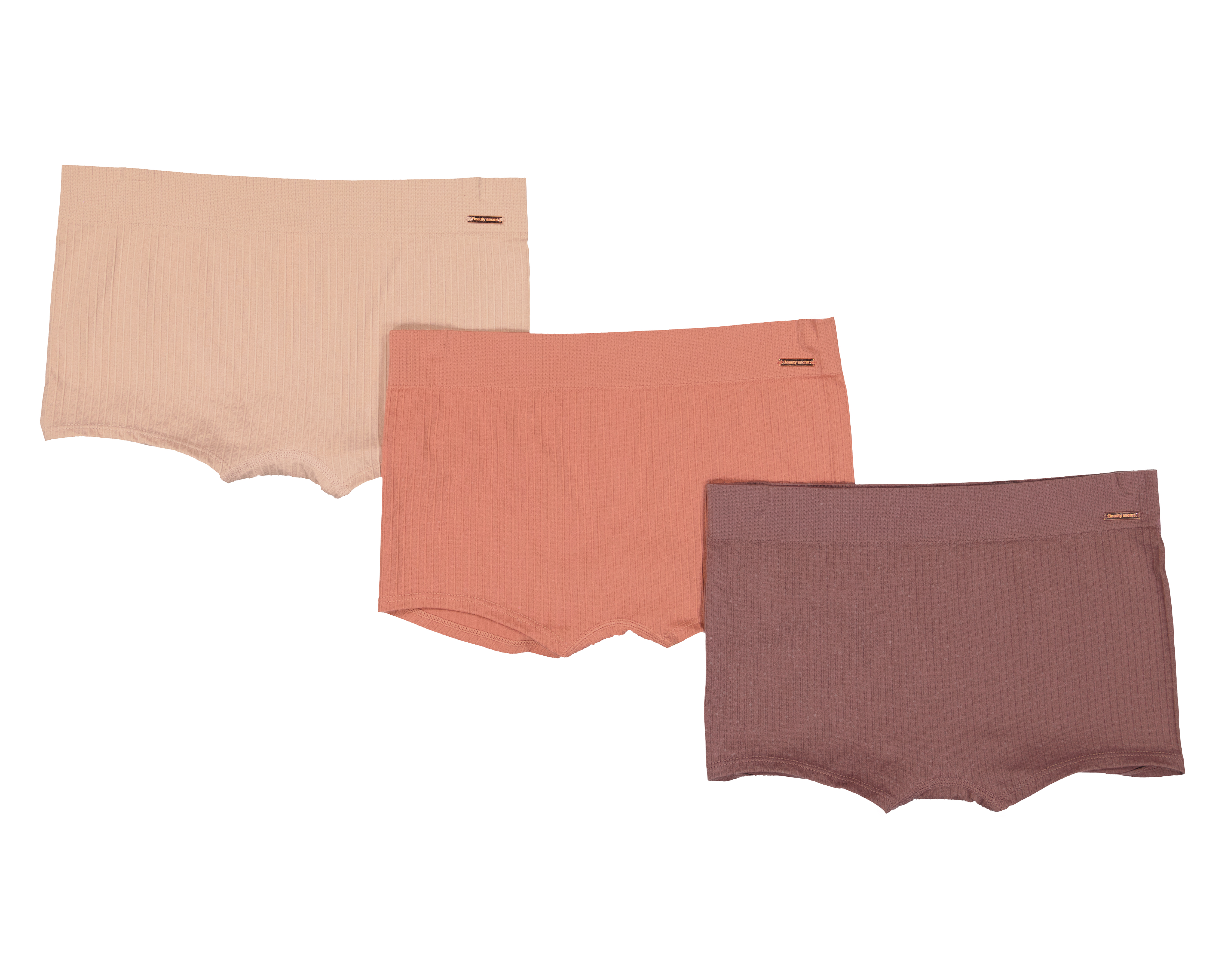 Bóxer Beauty Secret para Mujer 3 Piezas