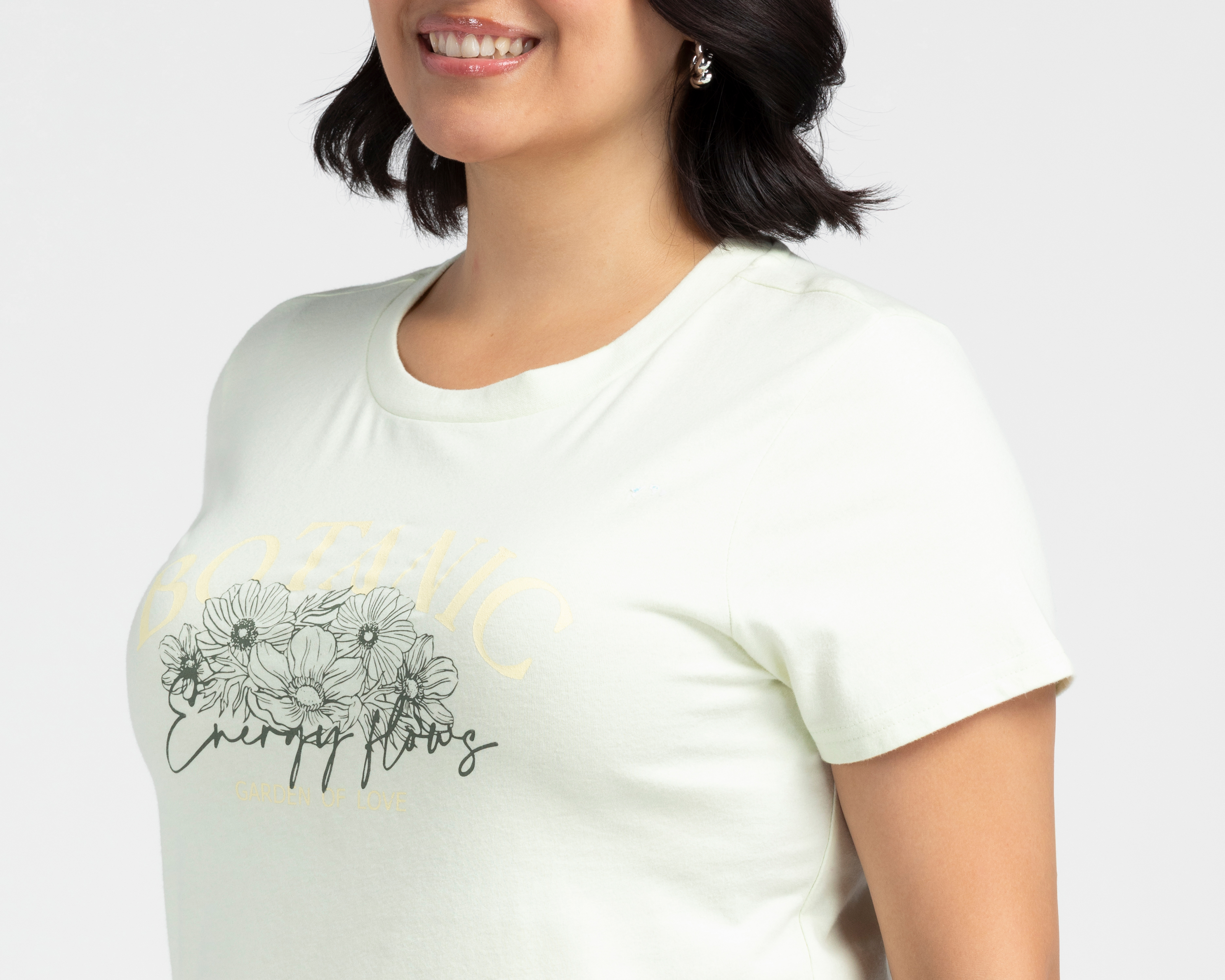 Foto 5 pulgar | Foto 4 | Playera Manga Corta Refill para Mujer