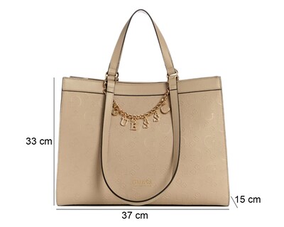 Foto 4 | Foto 4 | Bolsa de Hombro Guess Amarantha con Colgante