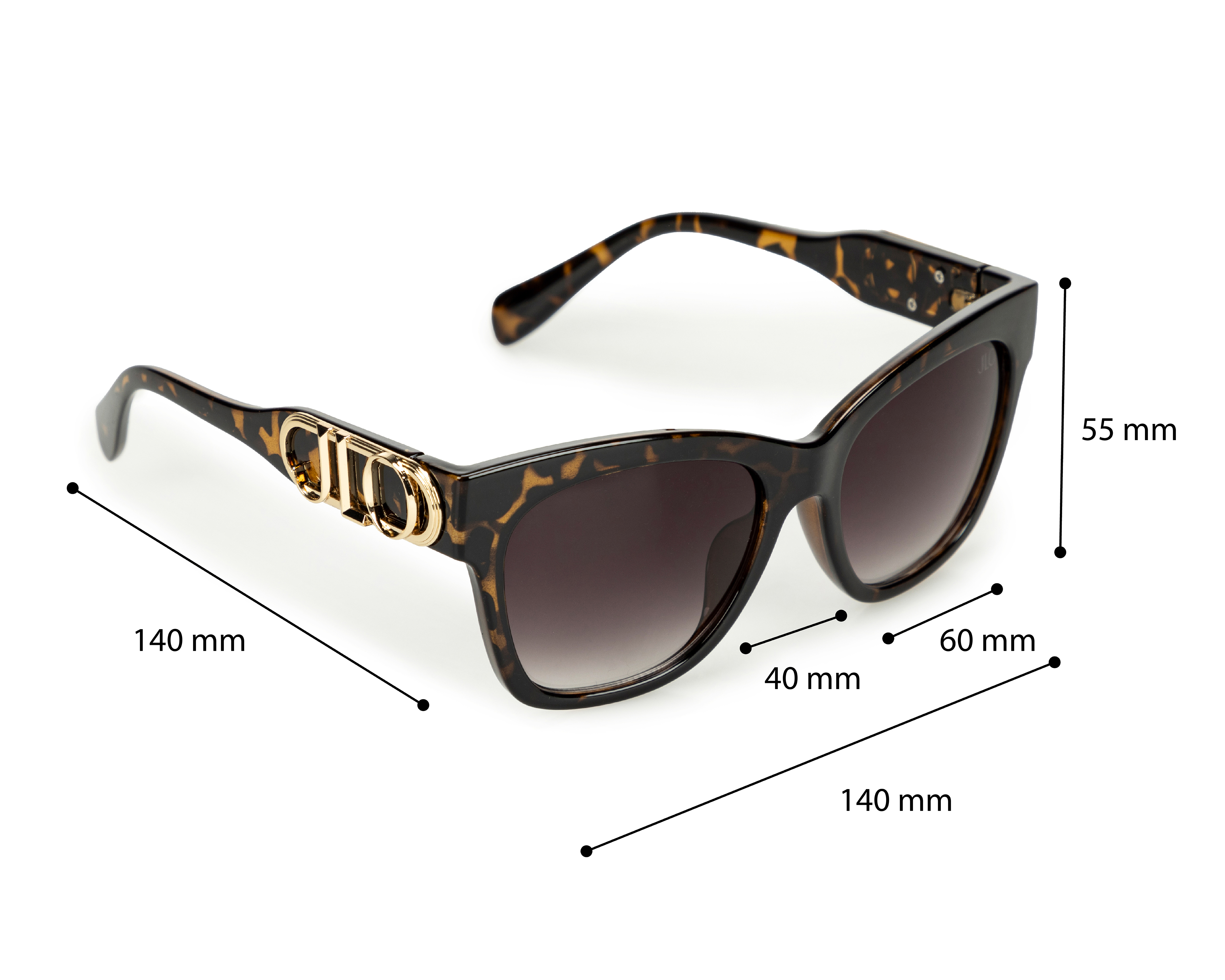 Foto 5 | Foto 5 | Lentes de Sol para Mujer Jennifer Lopez Cuadrados