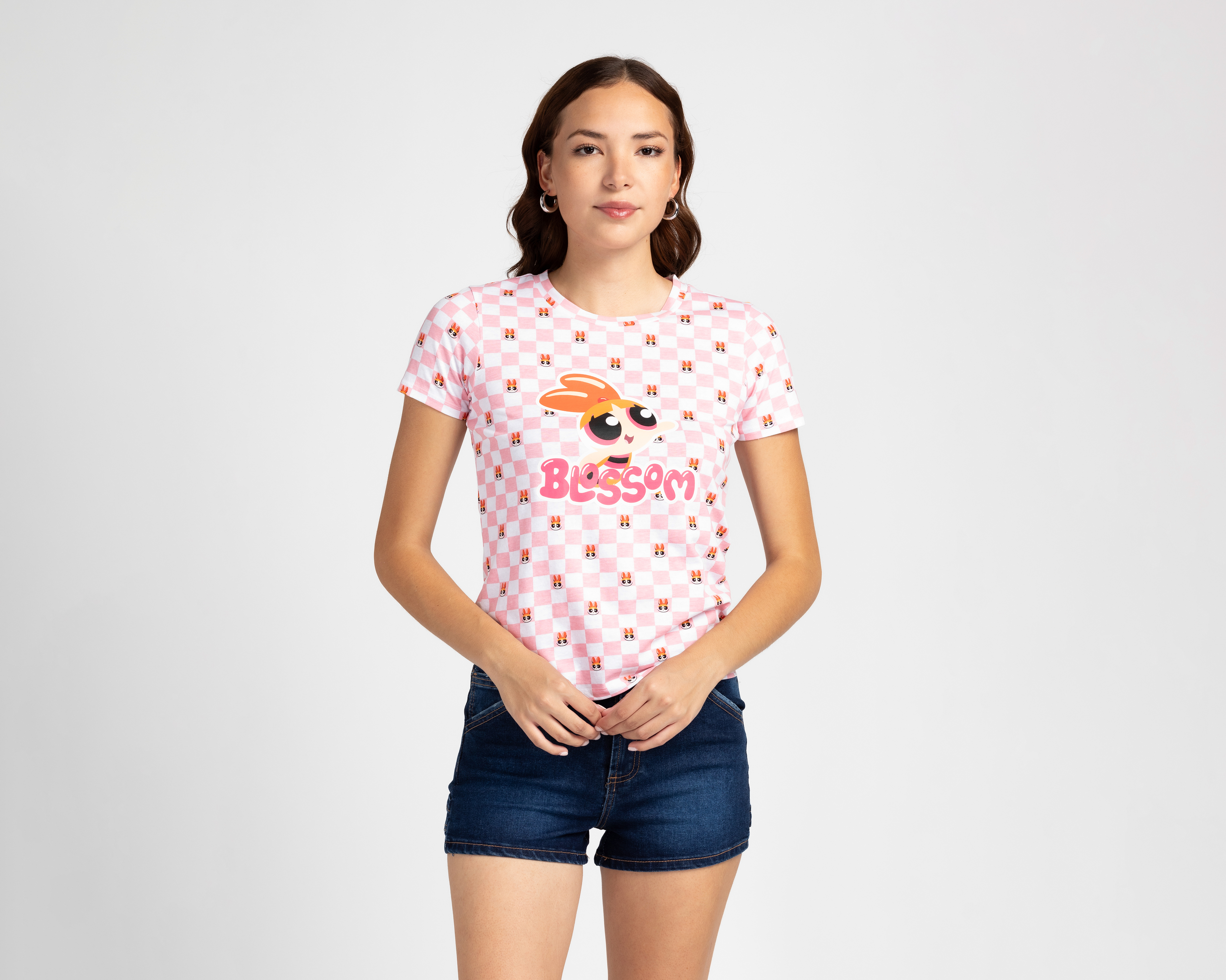 Foto 2 pulgar | Foto 1 | Playera Las Chicas Superpoderosas Estampada para Mujer