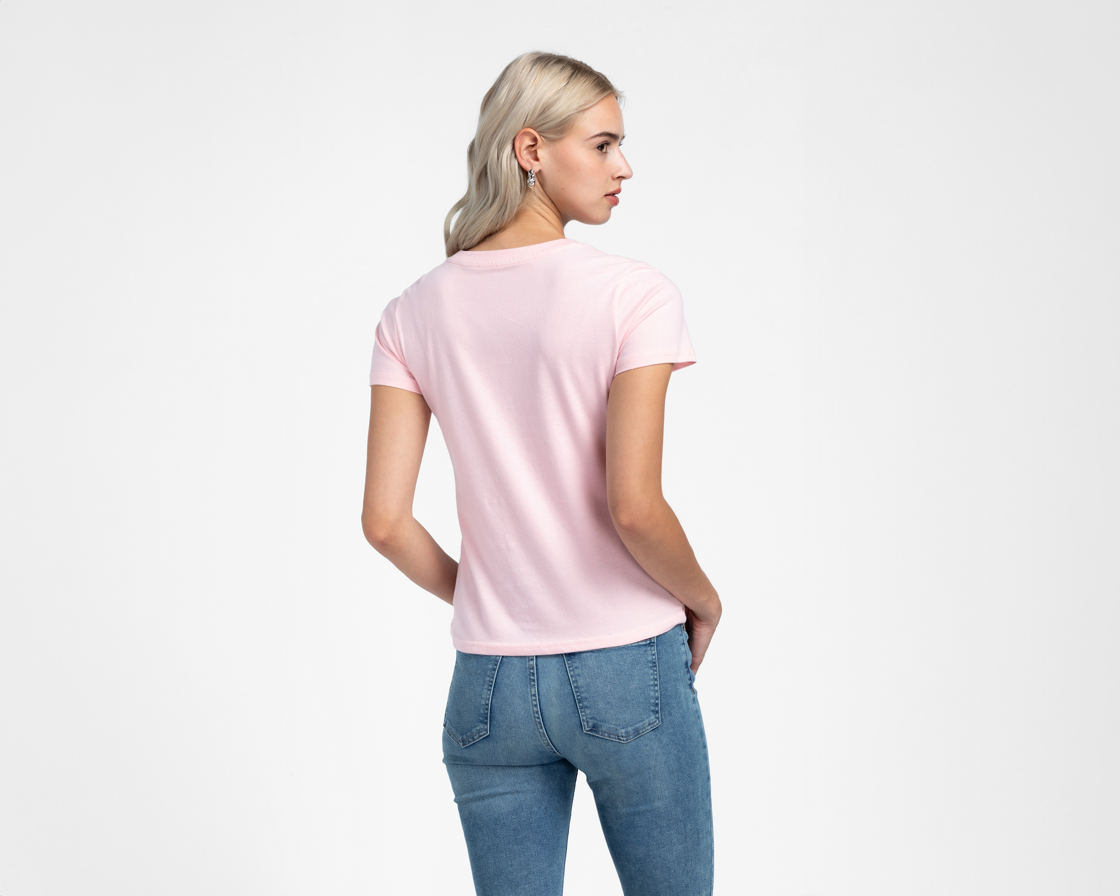 Foto 4 pulgar | Foto 3 | Playera Manga Corta Lucky Star para Mujer